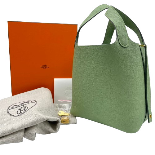 期間限定出品　HERMES ピコタンロックMM ゴールド トリヨンモーリス 2/1値上げ予定】【現金特価】エルメス ピコタンロック PM トリヨン