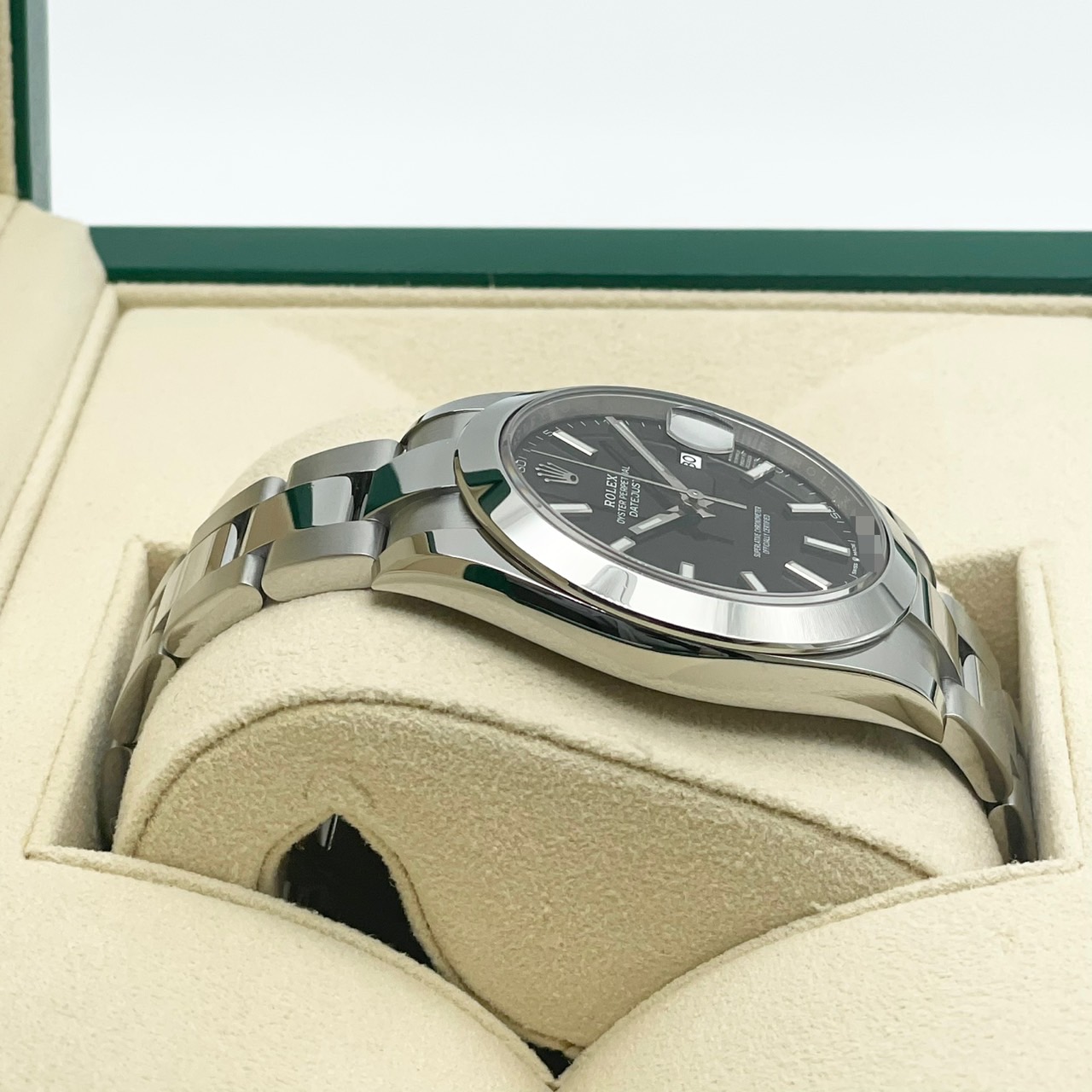 ����å��� �ǥ��ȥ��㥹�� 126300 �֥�å� �����������֥쥹 41mm