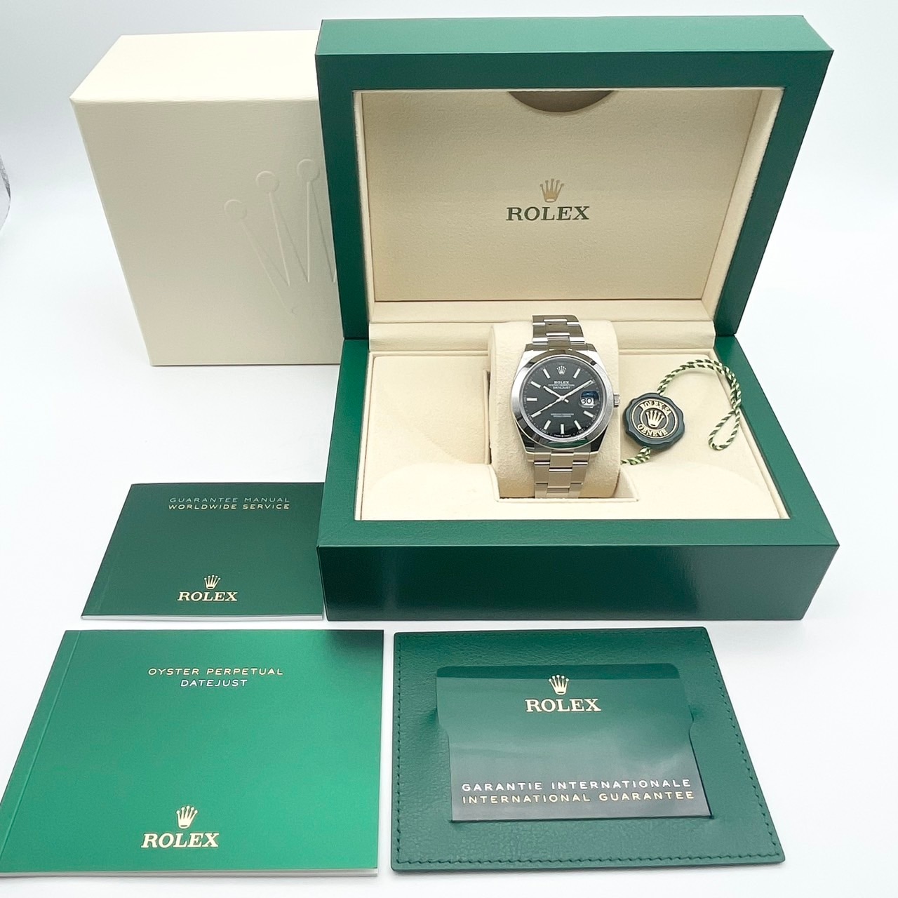 ����å��� �ǥ��ȥ��㥹�� 126300 �֥�å� �����������֥쥹 41mm