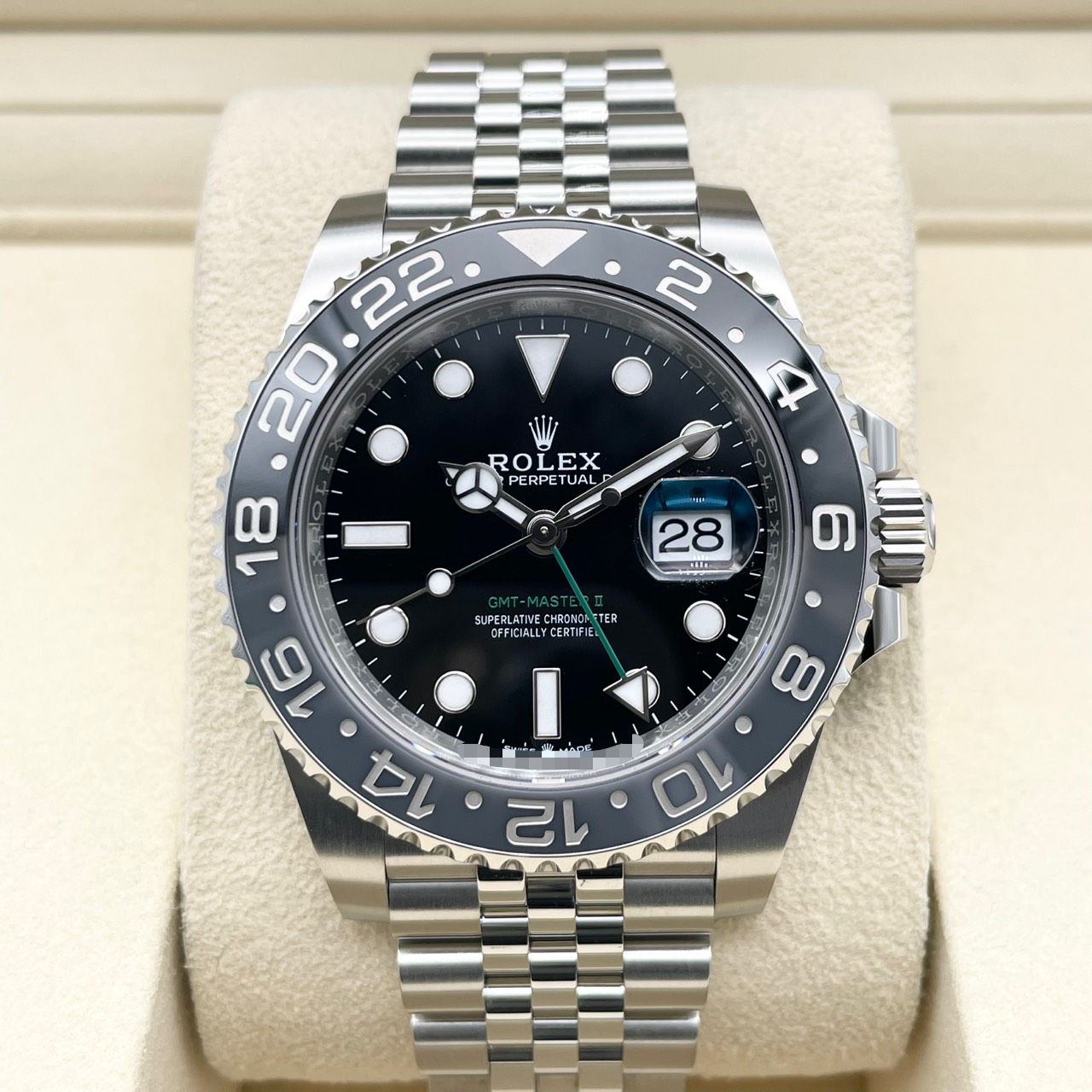 ���ݾڽ�����2026ǯ1��ۥ���å��� GMT�ޥ�����II 126710GRNR �֥�å� ����ӥ꡼�֥쥹��å� 40mm