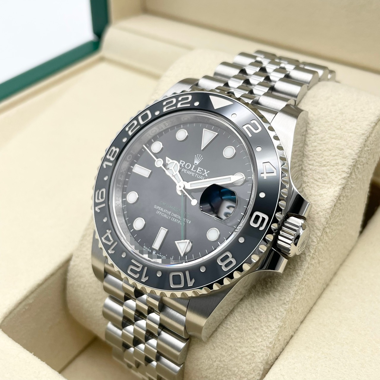 ���ݾڽ�����2026ǯ1��ۥ���å��� GMT�ޥ�����II 126710GRNR �֥�å� ����ӥ꡼�֥쥹��å� 40mm