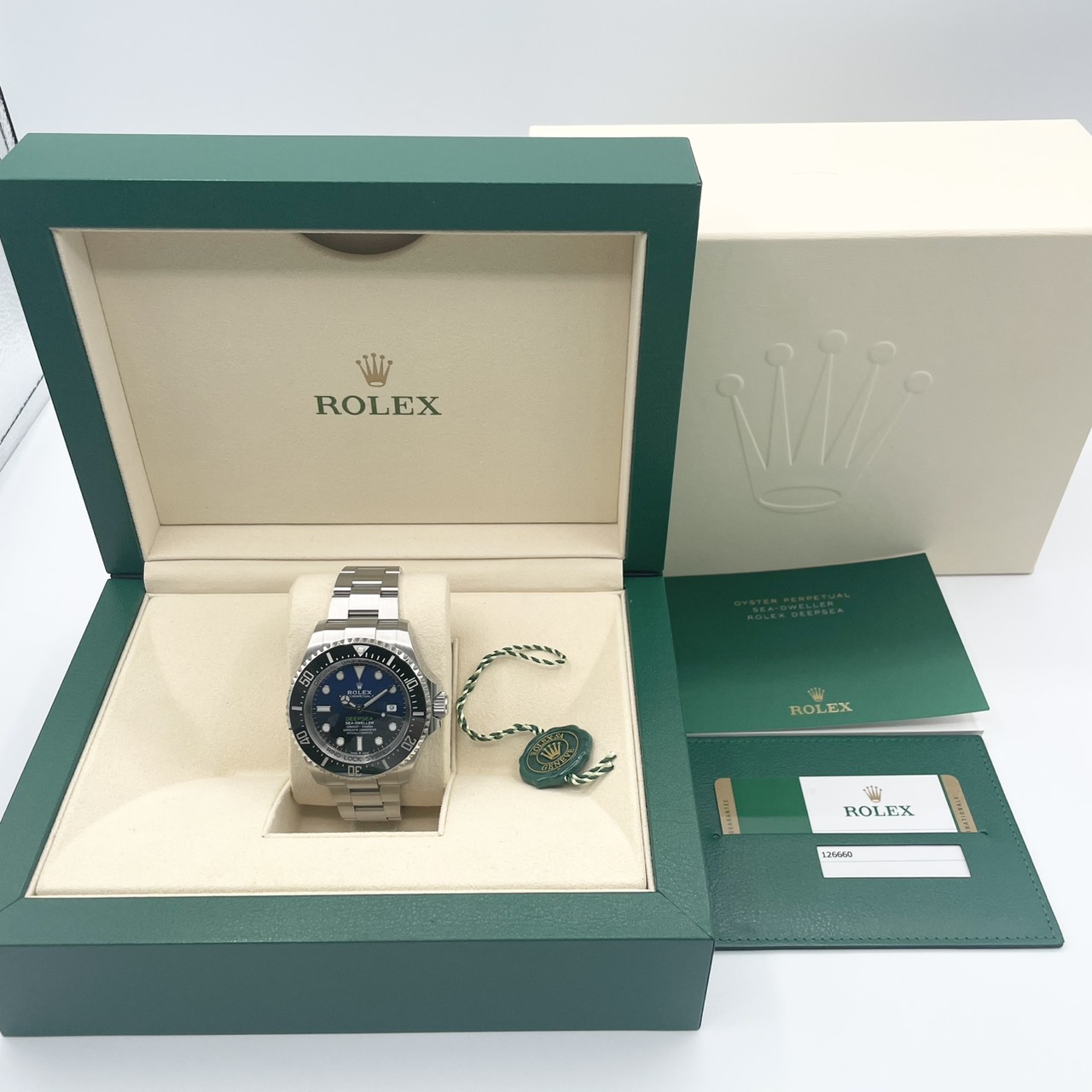 ����å��� �����ɥ����顼 �ǥ����ץ��� 126660 D�֥롼 ���ƥ�쥹�������� 44mm