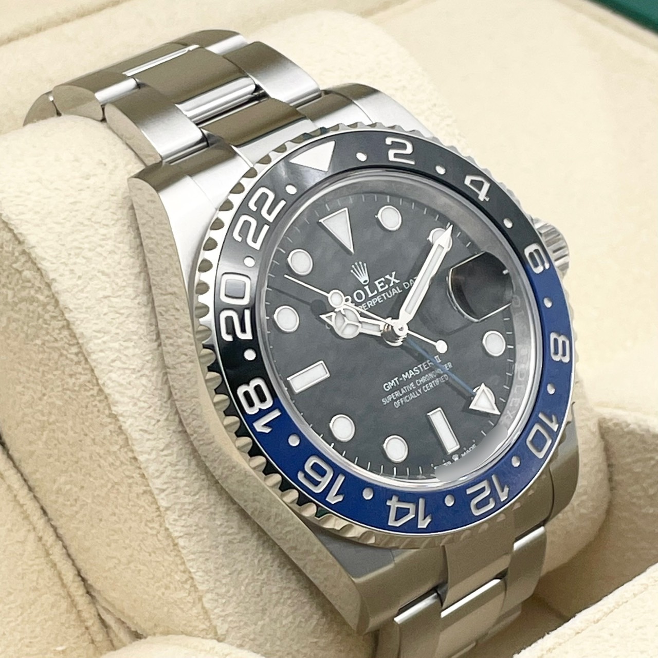 ������ڤ��ò��ۥ���å��� GMT�ޥ�����II 126710BLNR �Хåȥޥ� �����������֥쥹 40mm