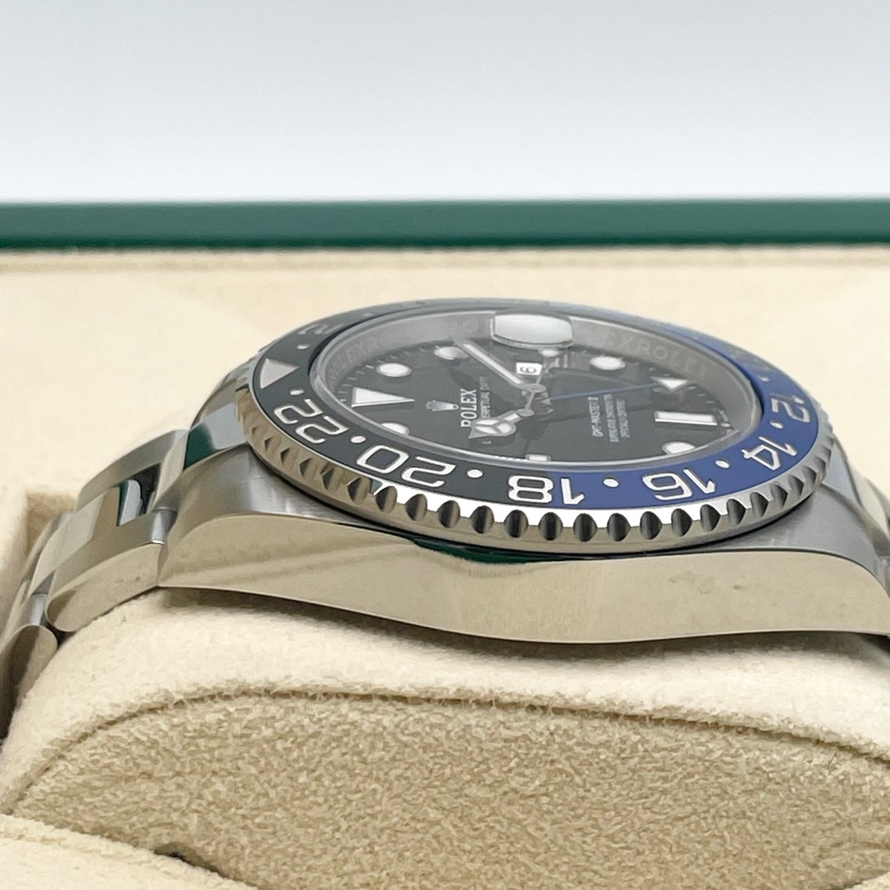 ������ڤ��ò��ۥ���å��� GMT�ޥ�����II 126710BLNR �Хåȥޥ� �����������֥쥹 40mm