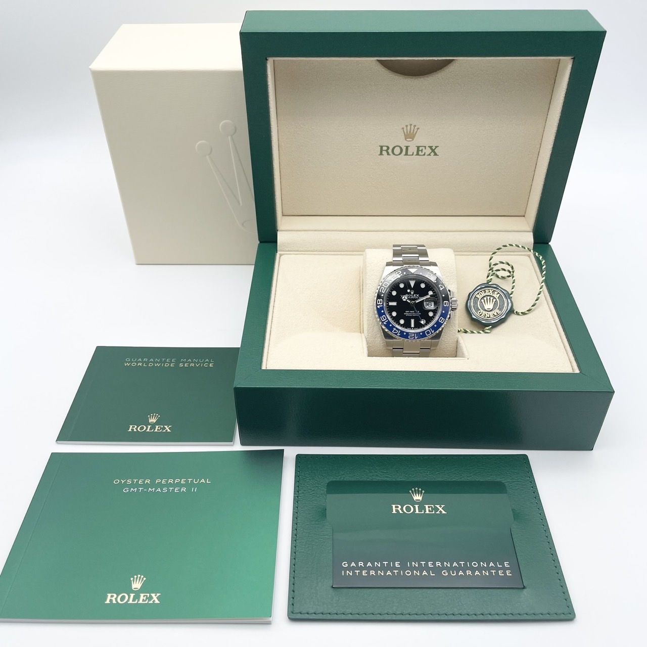 ������ڤ��ò��ۥ���å��� GMT�ޥ�����II 126710BLNR �Хåȥޥ� �����������֥쥹 40mm