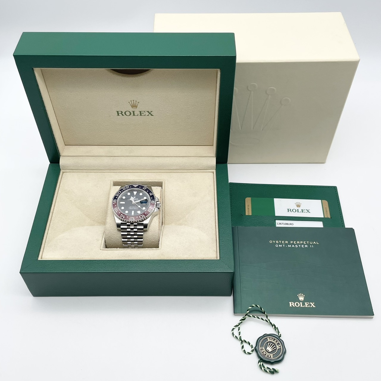 �ڸ����ò��ۥ���å��� GMT�ޥ�����II 126710BLRO  ����ӥ꡼�֥쥹��å� �֥�å� 40mm