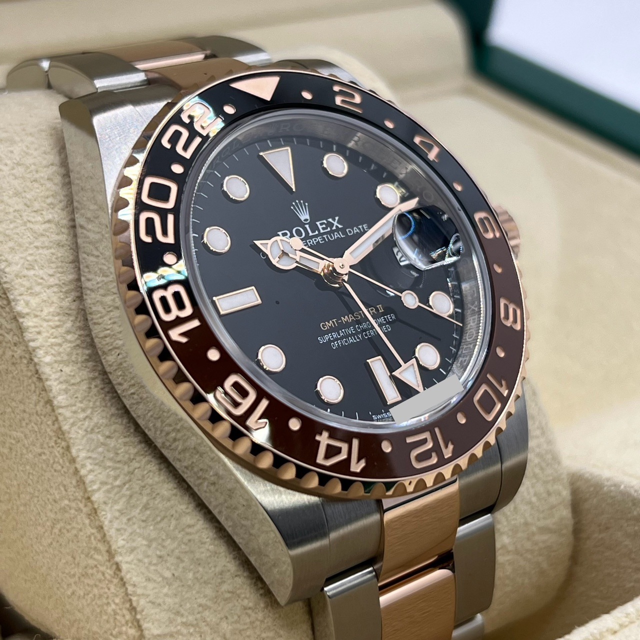 ����å��� GMT�ޥ�����II 126711CHNR �����������֥쥹��å� 40 mm