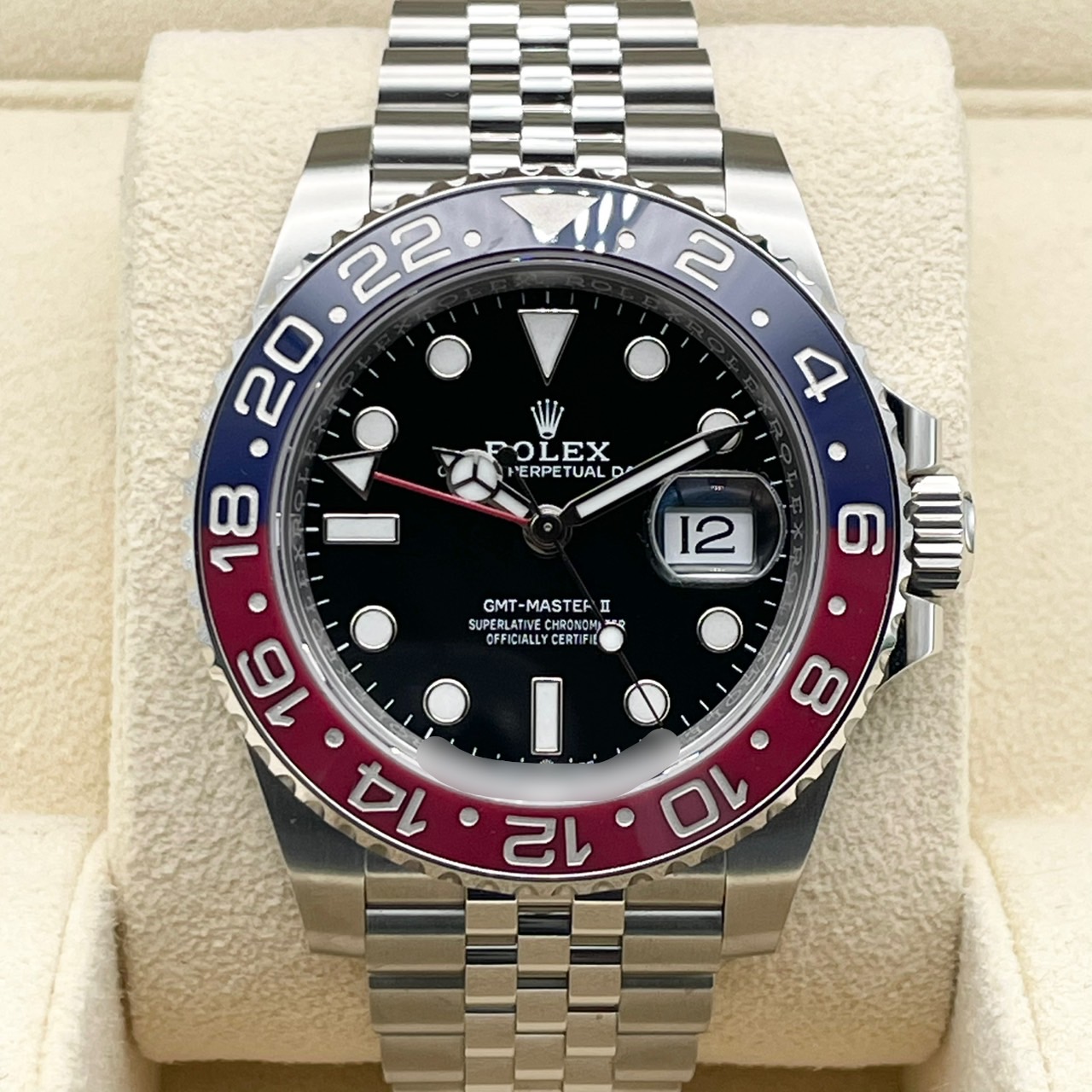 ����å��� GMT�ޥ�����II 126710BLRO �ڥץ� ����ӥ꡼�֥쥹��å� �֥�å� 40mm