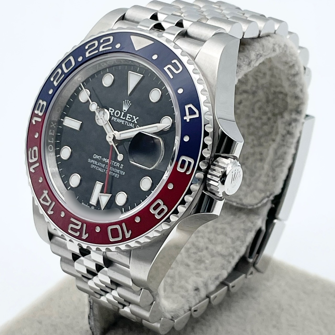 ����å��� GMT�ޥ�����II 126710BLRO �ڥץ� ����ӥ꡼�֥쥹��å� �֥�å� 40mm