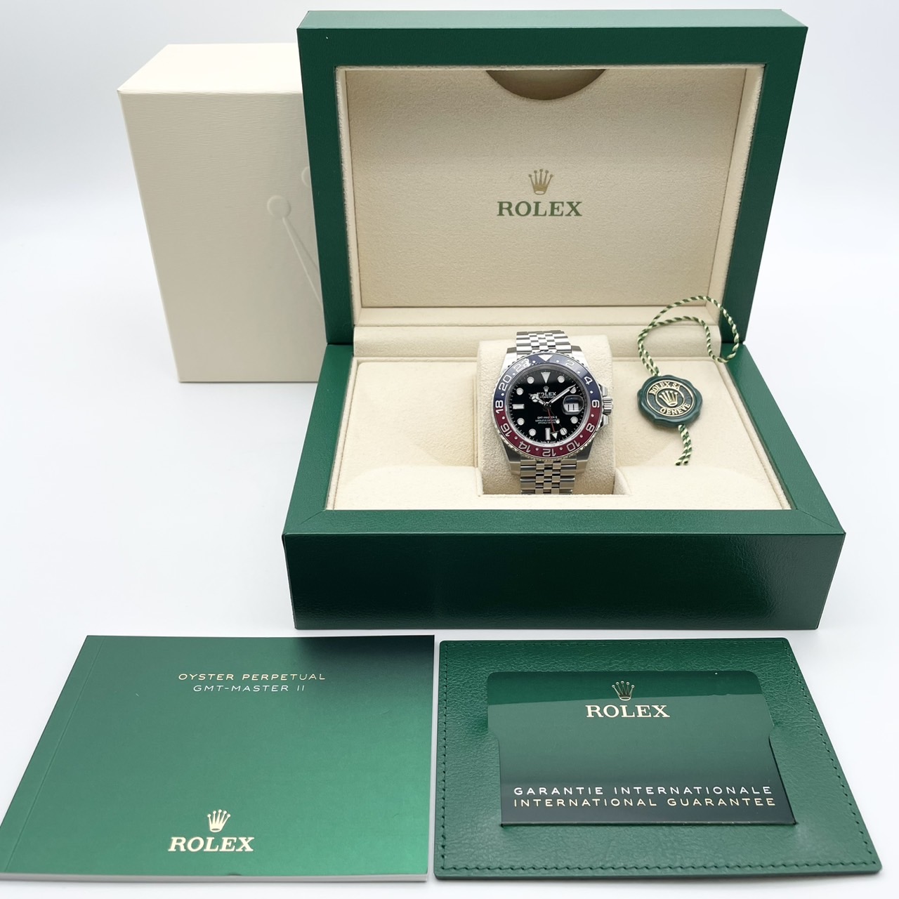 ����å��� GMT�ޥ�����II 126710BLRO �ڥץ� ����ӥ꡼�֥쥹��å� �֥�å� 40mm