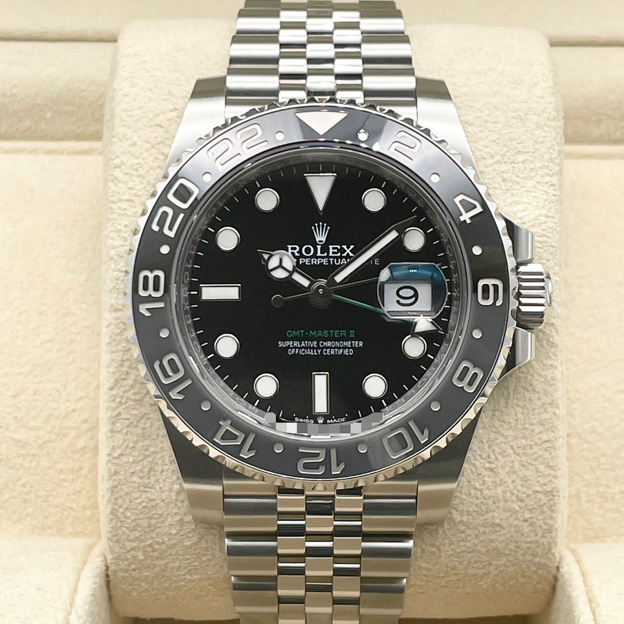 ��8/22�ޤǸ����ò��ۥ���å��� GMT�ޥ�����II 126710GRNR �֥�å� ����ӥ꡼�֥쥹 40mm