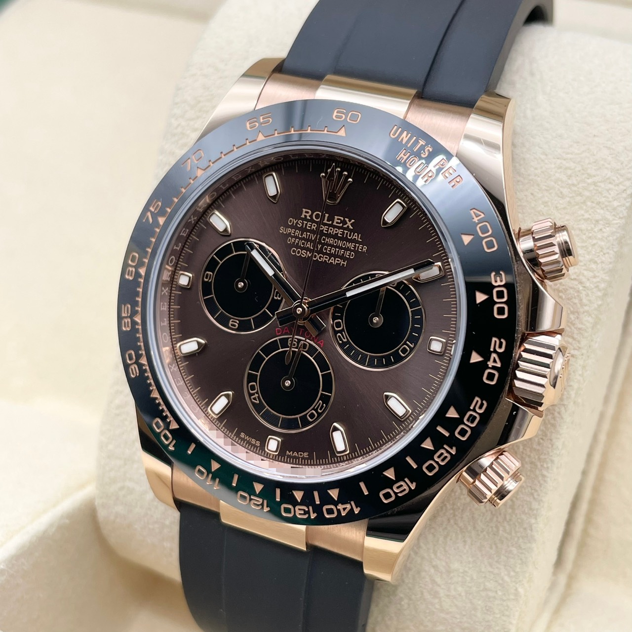 ����å��� �ǥ��ȥ� 116515LN ���祳�졼�ȡ��֥�å� ���С�������������� 40mm
