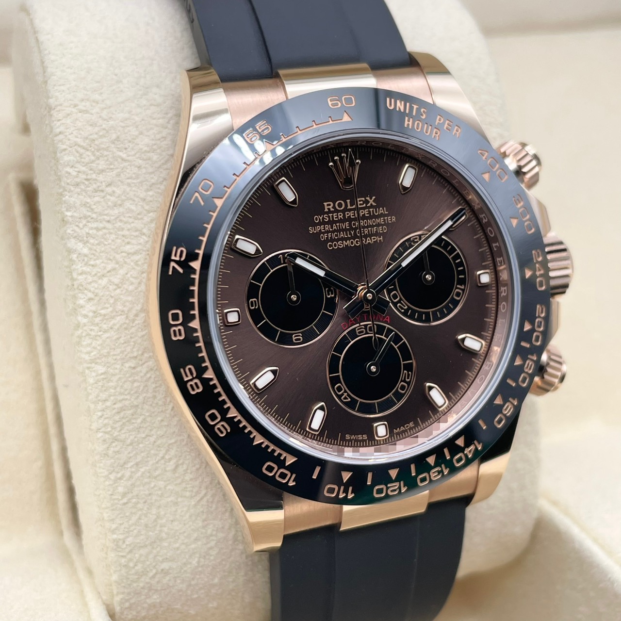 ����å��� �ǥ��ȥ� 116515LN ���祳�졼�ȡ��֥�å� ���С�������������� 40mm