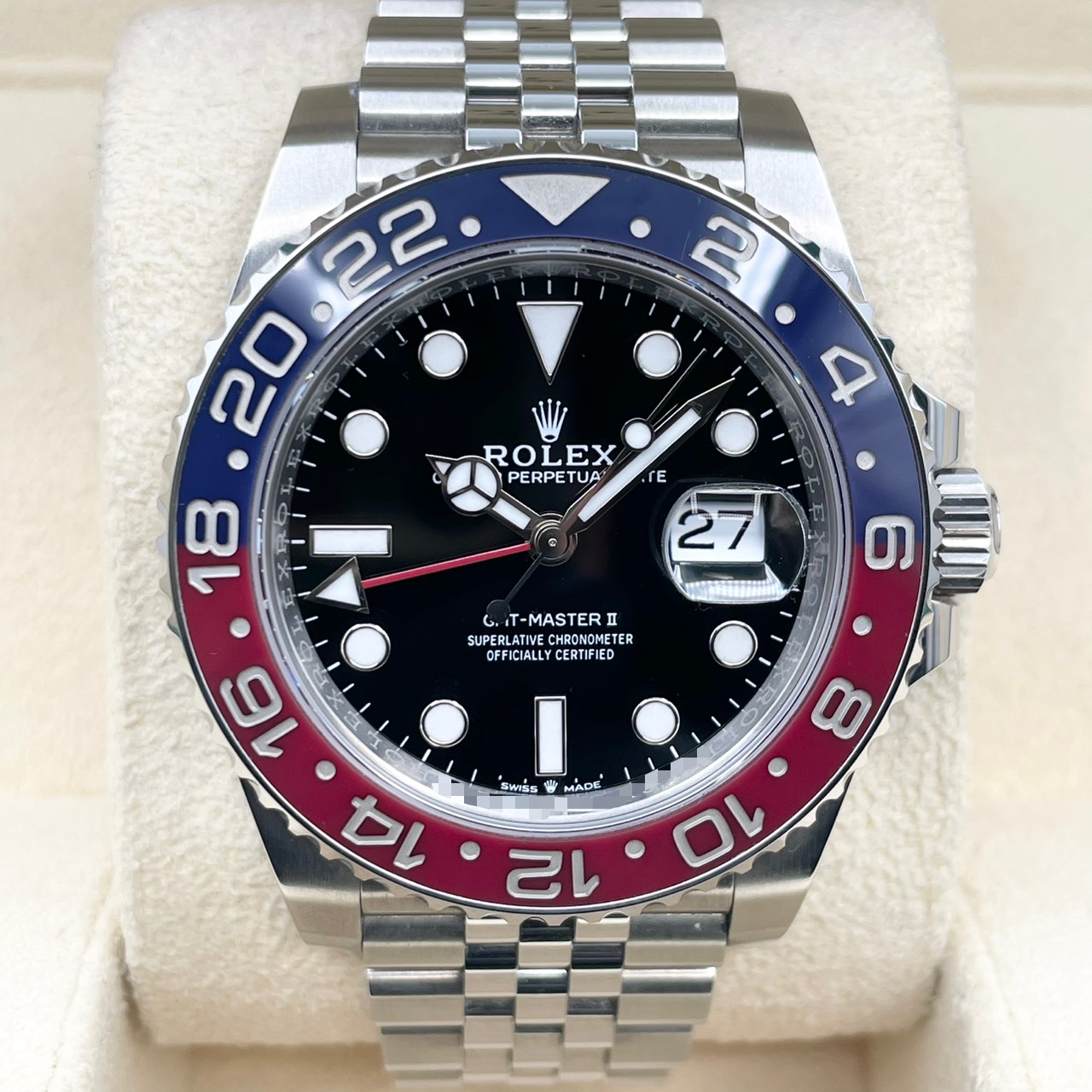 ����å��� GMT�ޥ�����II 126710BLRO �ڥץ� ����ӥ꡼�֥쥹 �֥�å� 40mm