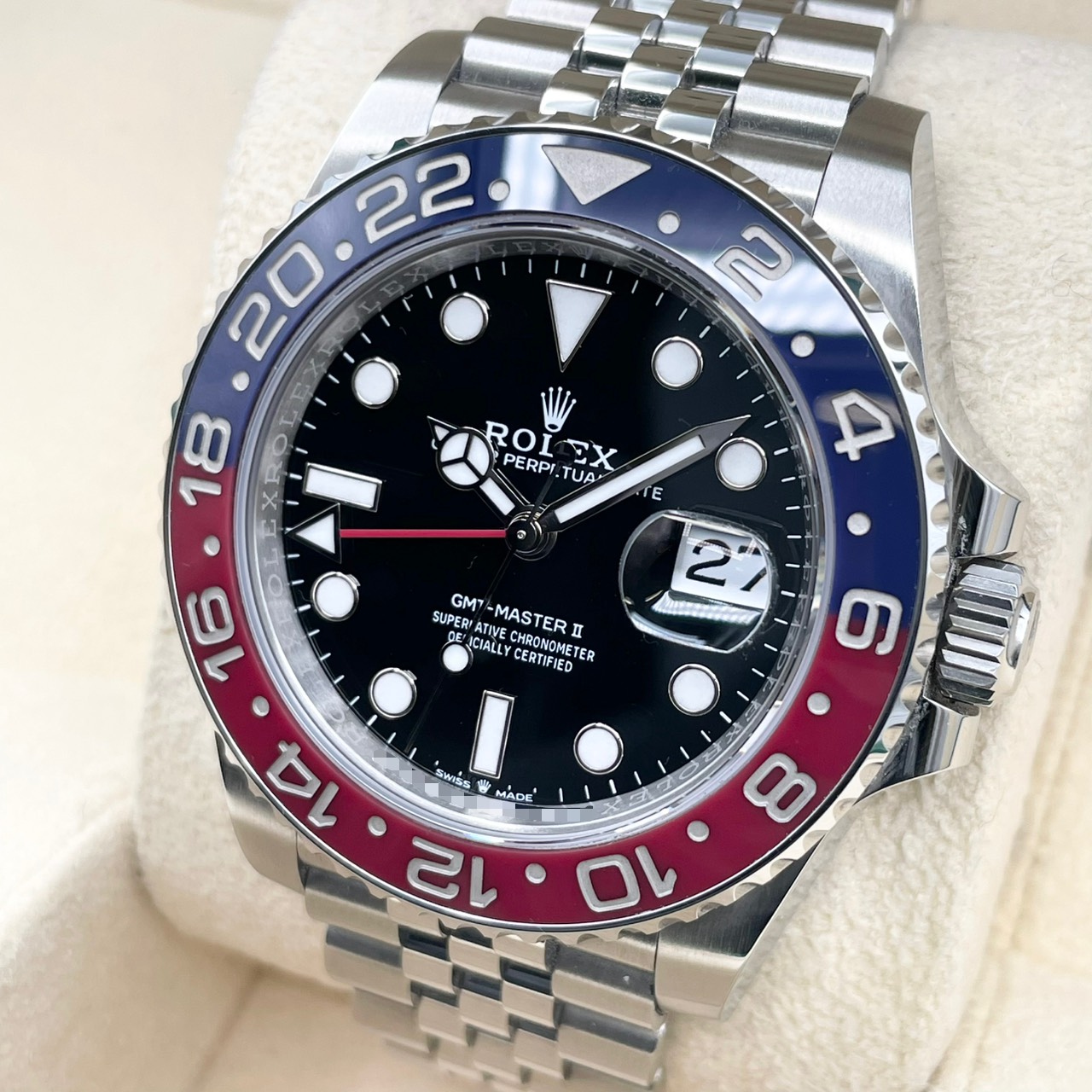 ����å��� GMT�ޥ�����II 126710BLRO �ڥץ� ����ӥ꡼�֥쥹 �֥�å� 40mm