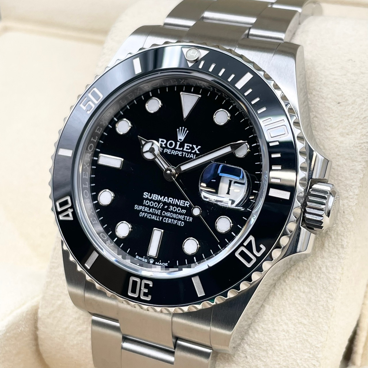 ����å��� ���֥ޥ꡼�ʡ��ǥ��� 126610LN �֥�å� 41mm