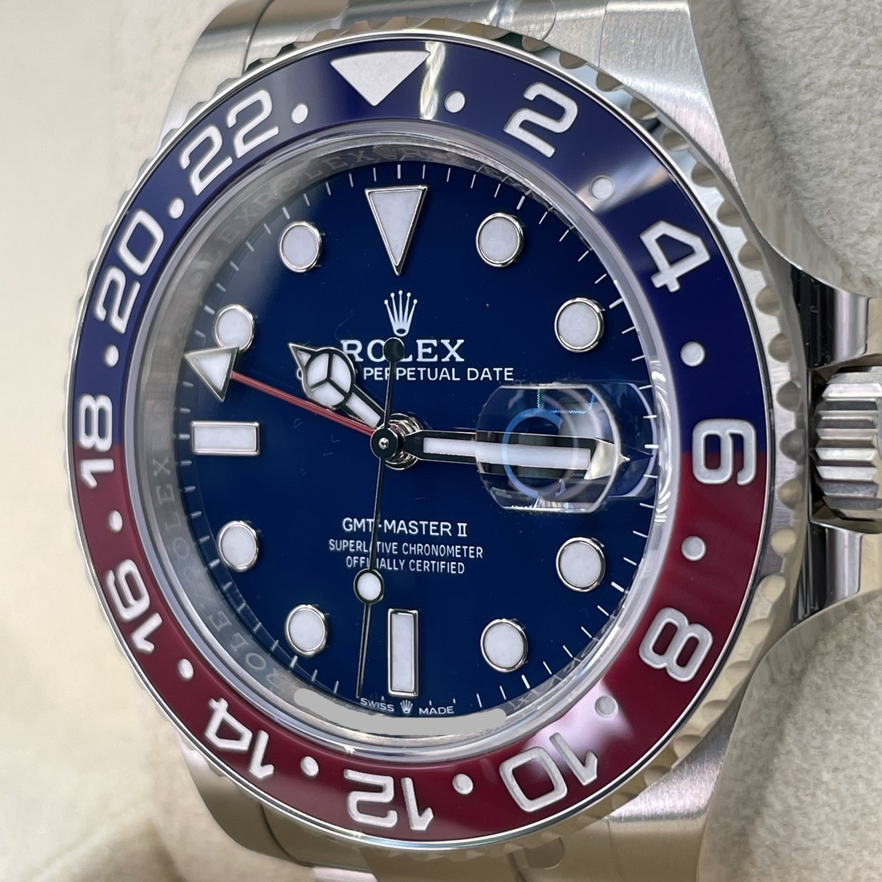 GMT�ޥ�����II 126719BLRO �����������֥쥹��å� �֥롼 �ۥ磻�ȥ������
