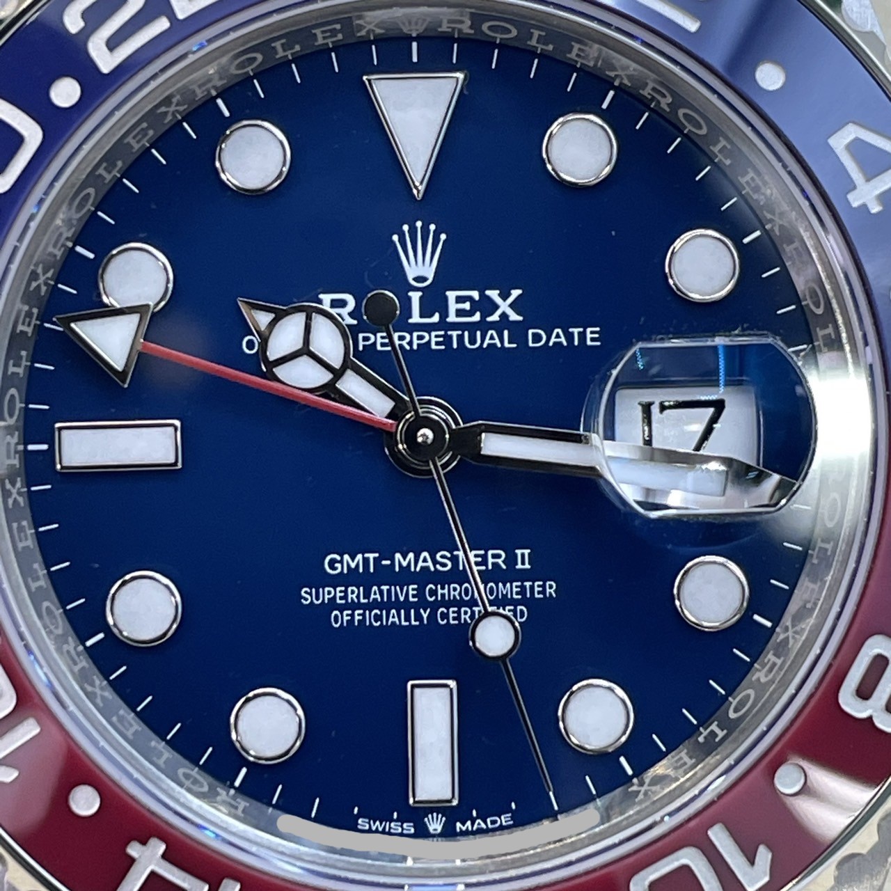 GMT�ޥ�����II 126719BLRO �����������֥쥹��å� �֥롼 �ۥ磻�ȥ������