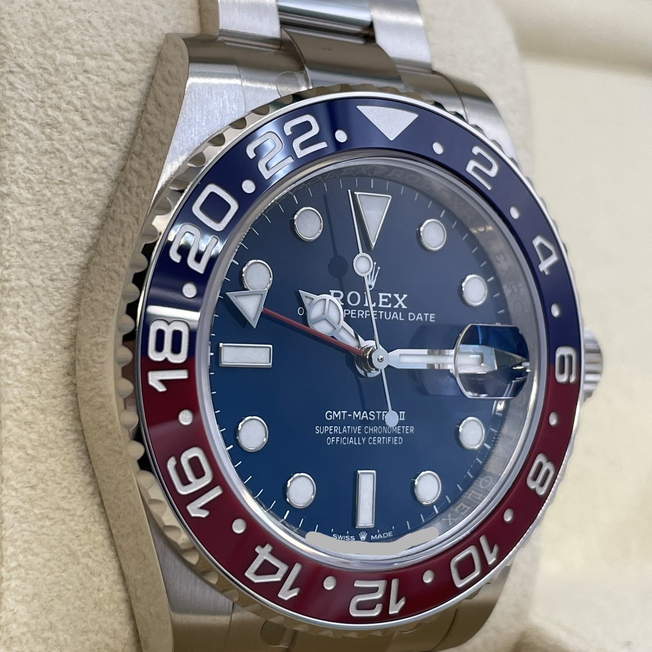 GMT�ޥ�����II 126719BLRO �����������֥쥹��å� �֥롼 �ۥ磻�ȥ������