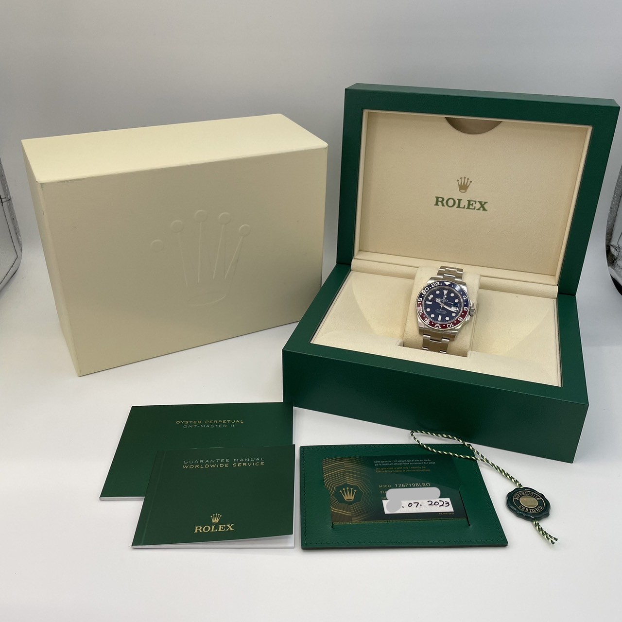 GMT�ޥ�����II 126719BLRO �����������֥쥹��å� �֥롼 �ۥ磻�ȥ������