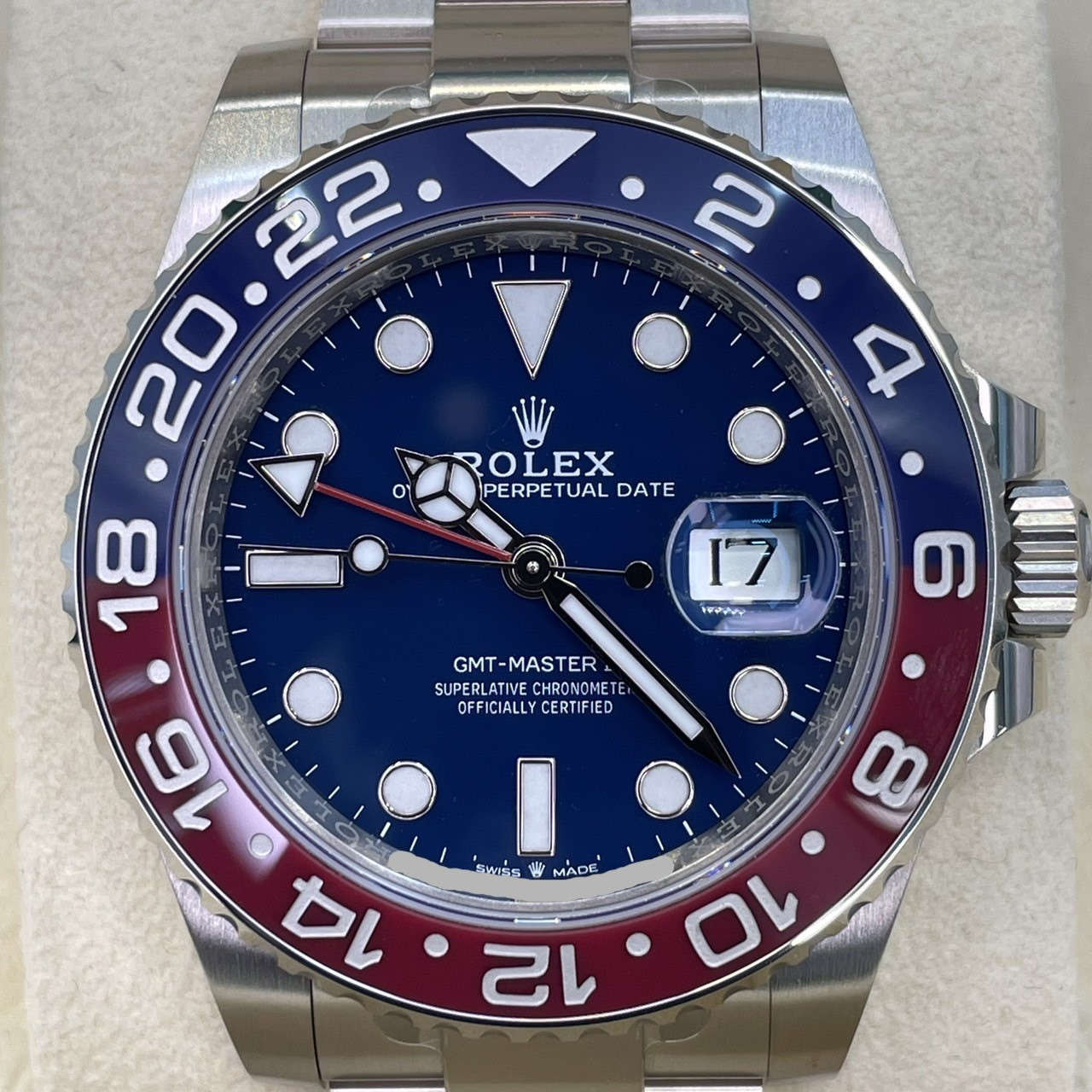 GMT�ޥ�����II 126719BLRO �����������֥쥹��å� �֥롼 �ۥ磻�ȥ������