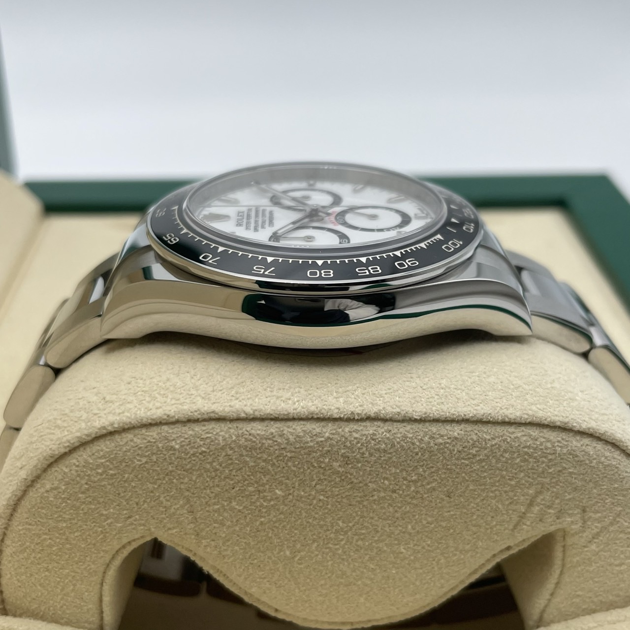 ����å��� �ǥ��ȥ� 126500LN  �ۥ磻�� ���ƥ�쥹�������� �����������֥쥹 40mm