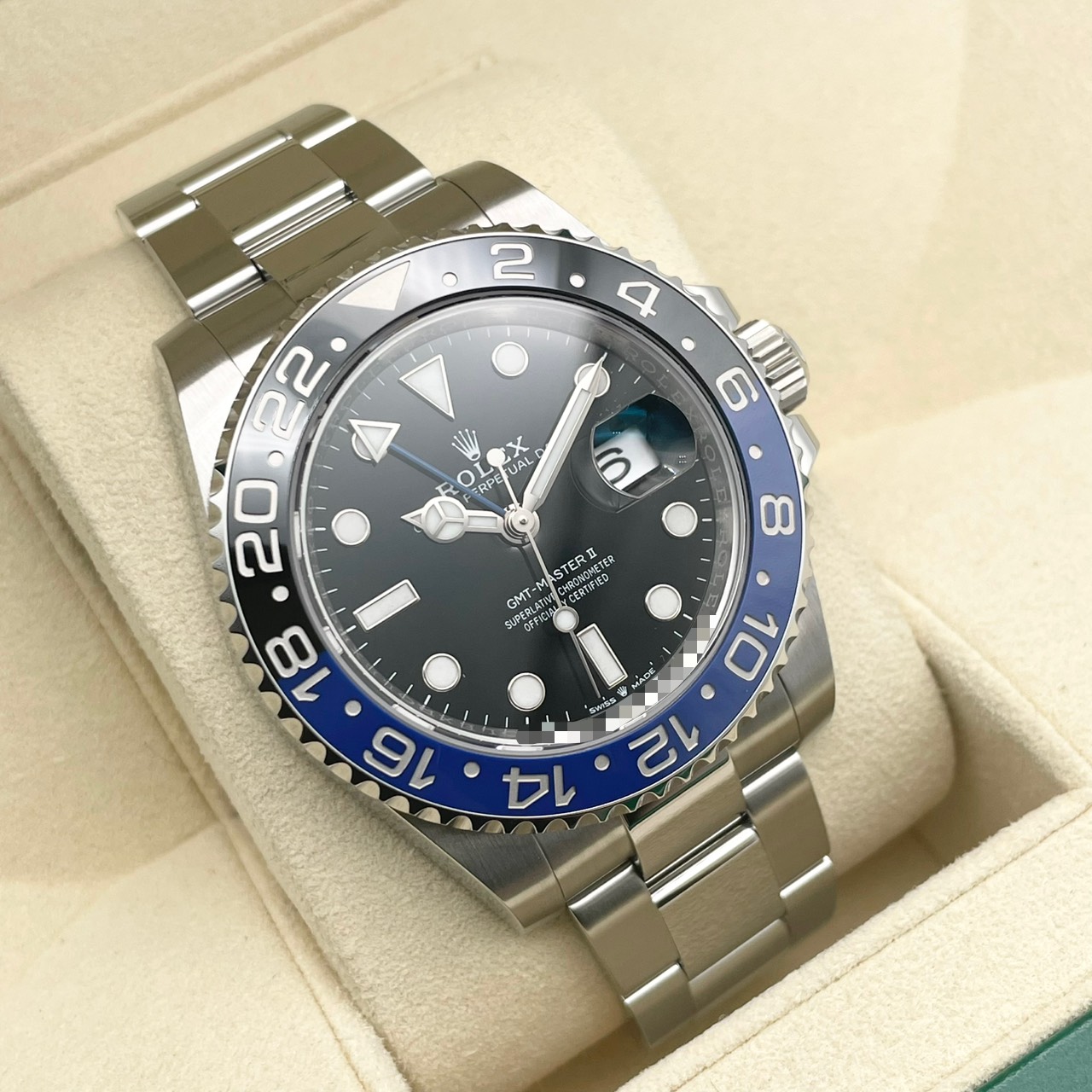 ����å��� GMT�ޥ�����II 126710BLNR �Хåȥޥ� �����������֥쥹 40mm