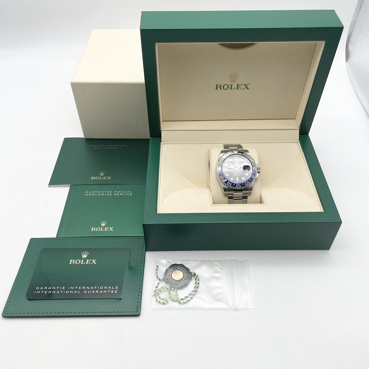 ����å��� GMT�ޥ�����II 126710BLNR �Хåȥޥ� �����������֥쥹 40mm