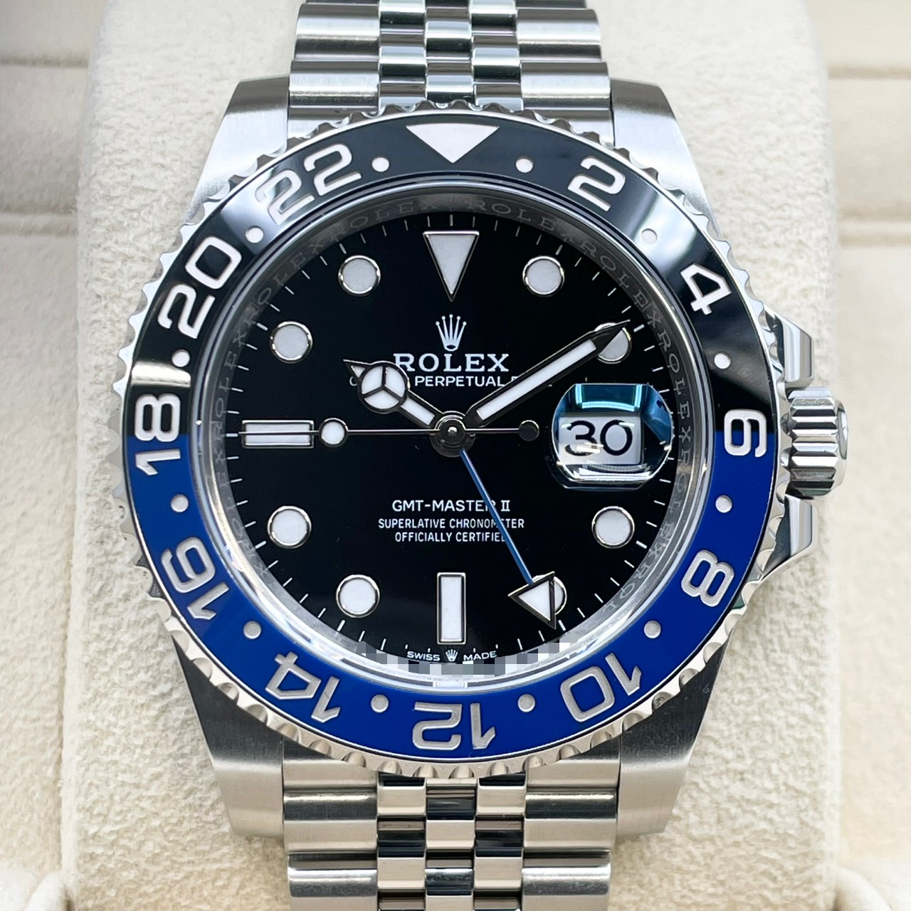 ����å��� GMT�ޥ�����II 126710BLNR �Хåȥޥ� ����ӥ꡼�֥쥹 �֥�å� 40mm