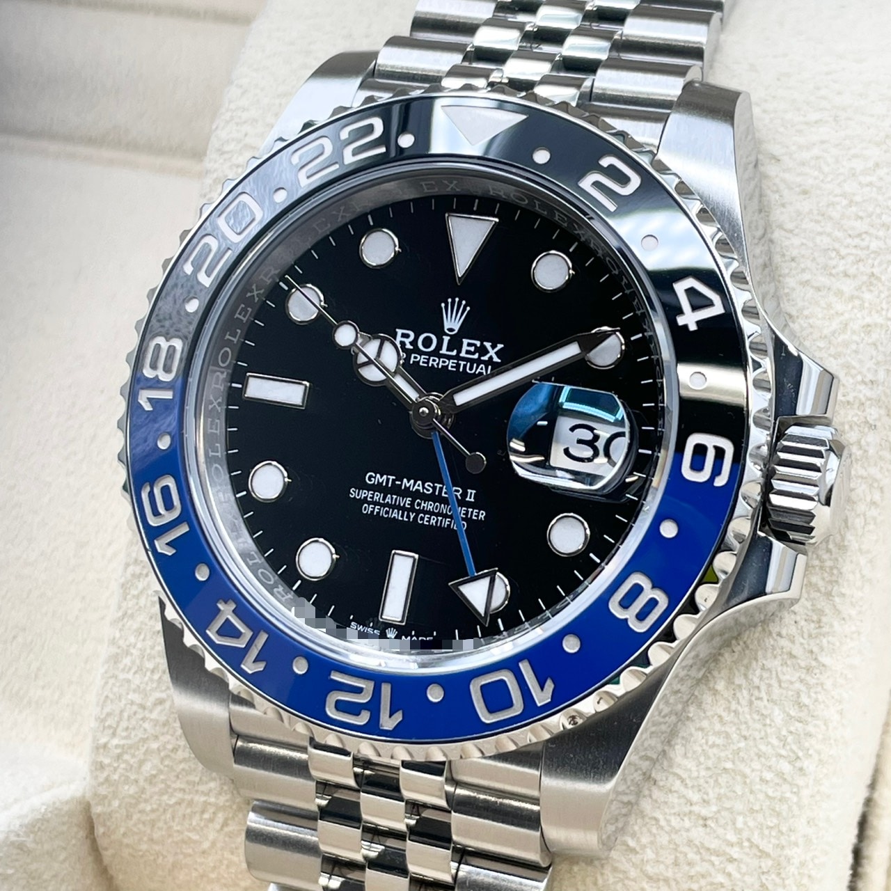 ����å��� GMT�ޥ�����II 126710BLNR �Хåȥޥ� ����ӥ꡼�֥쥹 �֥�å� 40mm