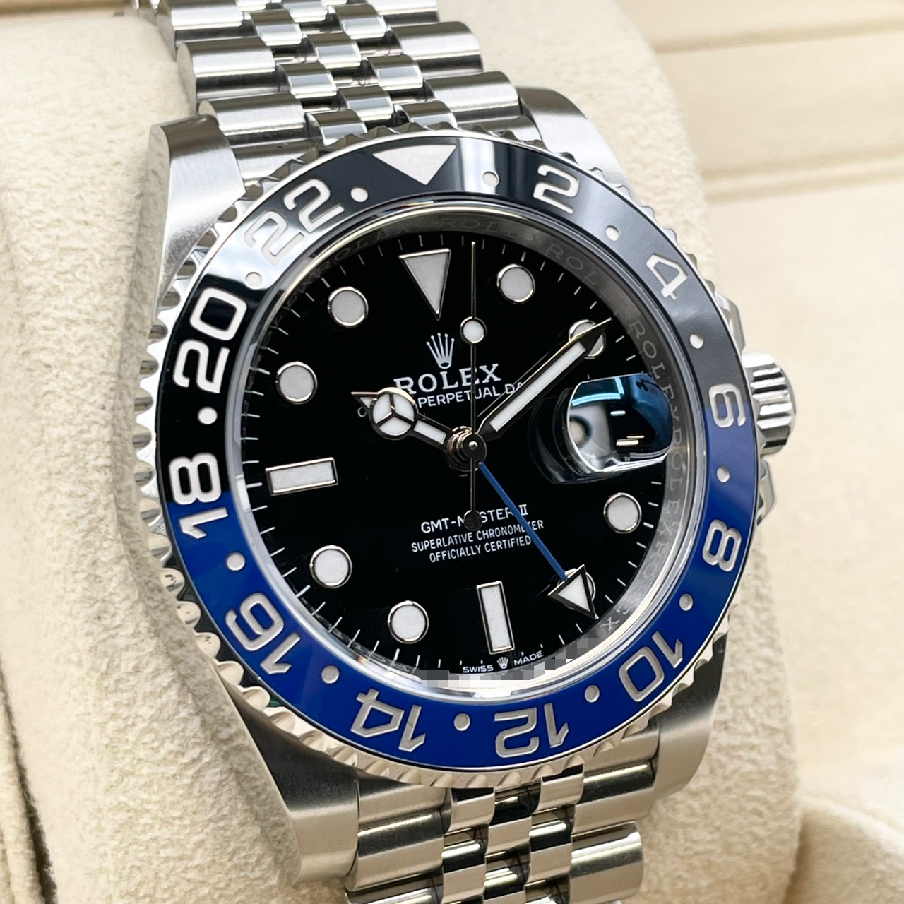 ����å��� GMT�ޥ�����II 126710BLNR �Хåȥޥ� ����ӥ꡼�֥쥹 �֥�å� 40mm