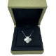 �����󥯥꡼�ա������ڥ� ����ϥ�֥� ������ơ��� �ͥå��쥹 VCARF48700 �ۥ磻�ȥ����� �ۥ磻�ȥ������