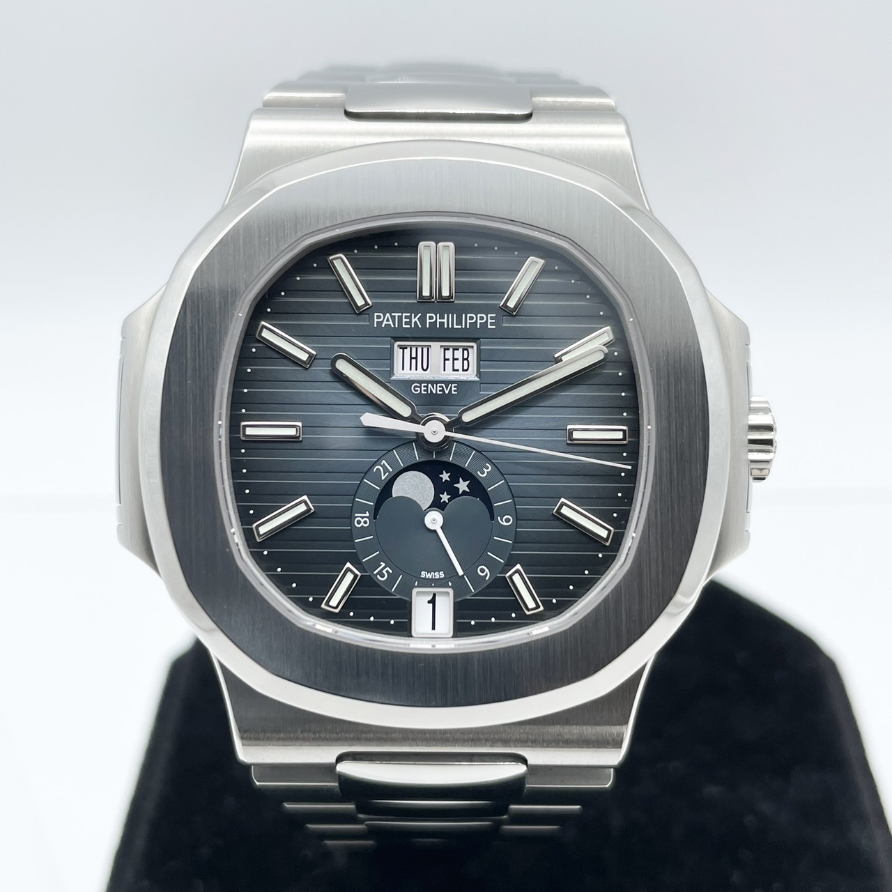 �ڿ��Хå�����͡����ۥѥƥå��ե���å� �Ρ����饹 5726/1A-014 �֥롼 40.5mm