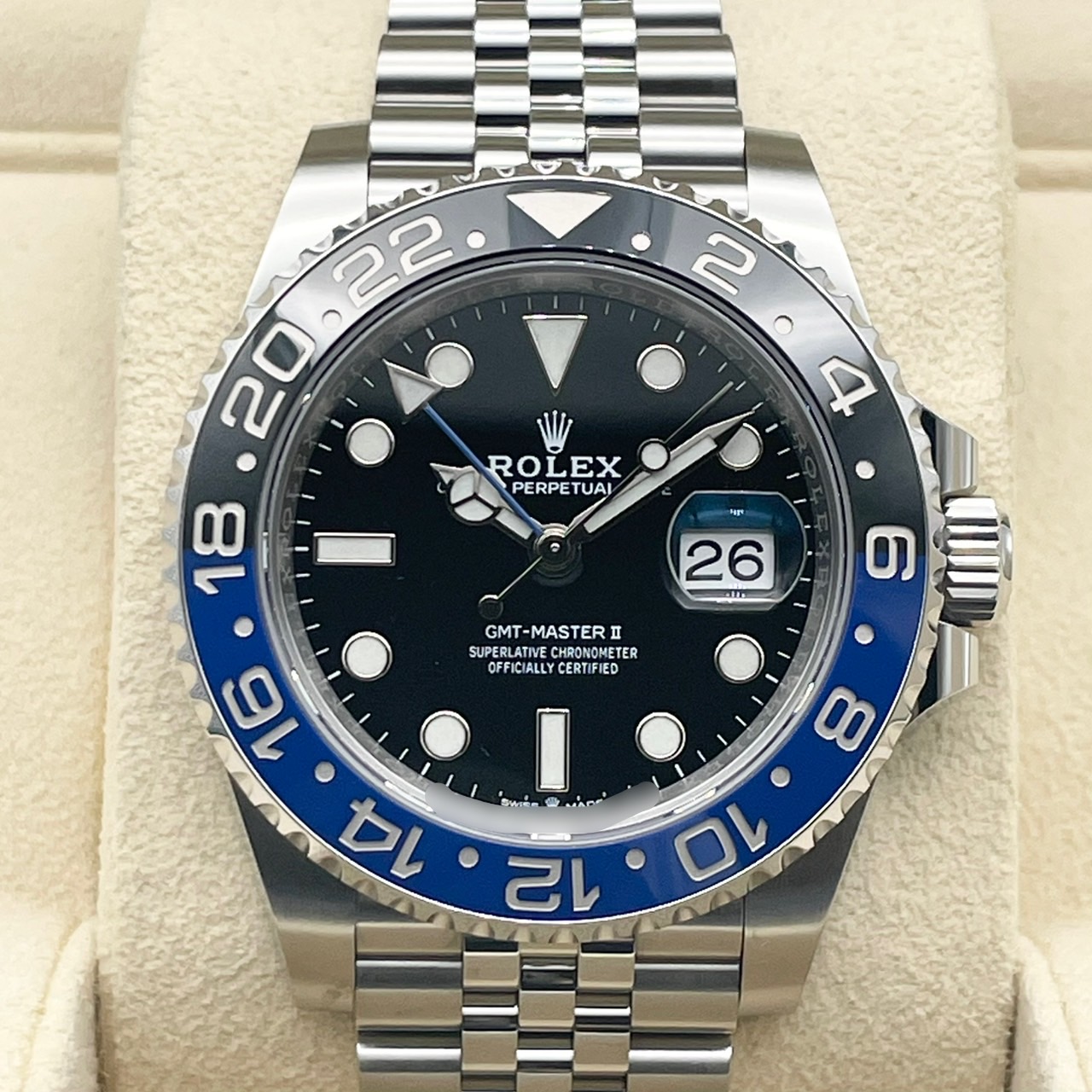 ����å��� GMT�ޥ�����II 126710BLNR �Хåȥޥ� ����ӥ꡼�֥쥹 40mm