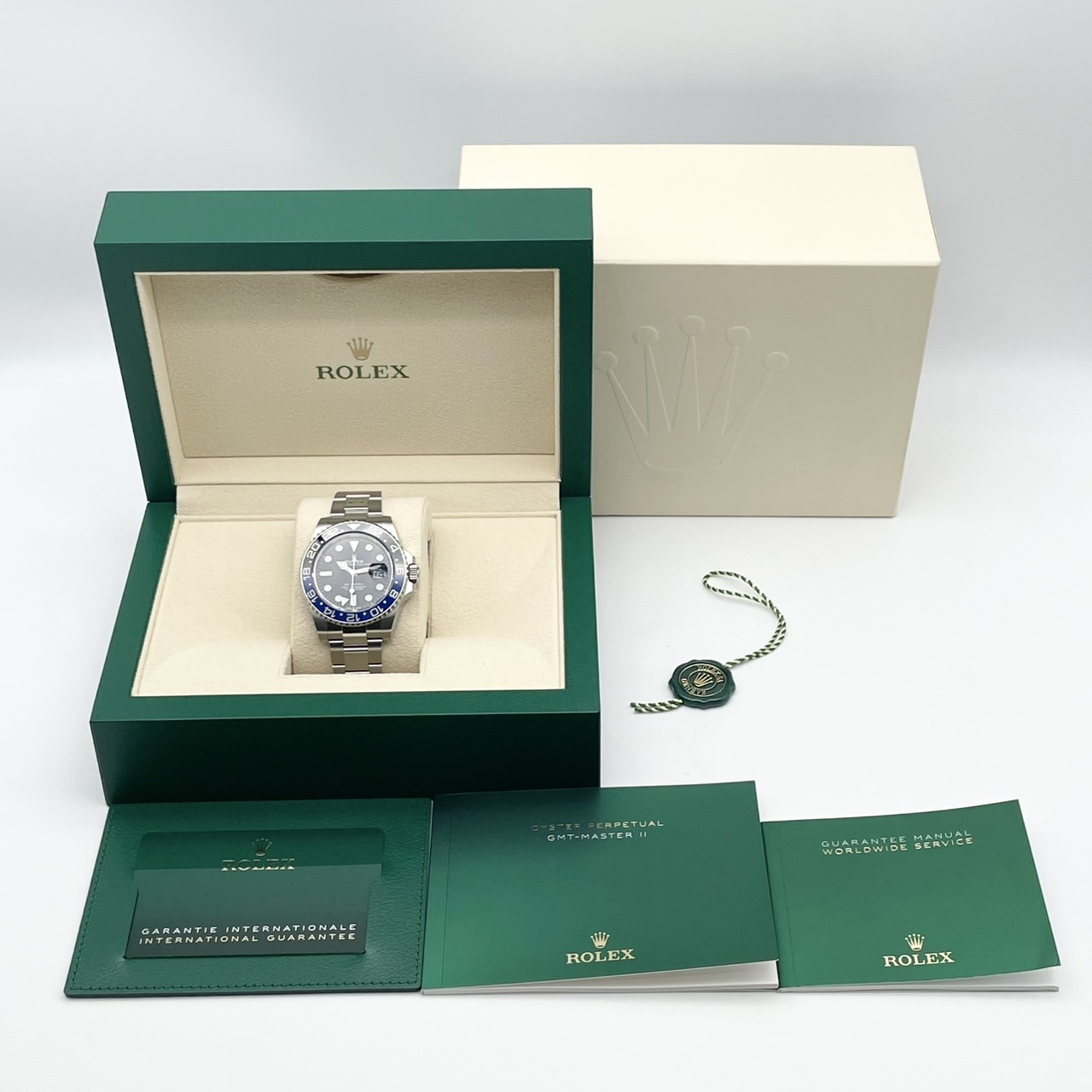 �ڿ��Ƥ����ò����ۥ���å��� GMT�ޥ�����II 126710BLNR �����������֥쥹��å� �֥�å� �Хåȥޥ� 40mm