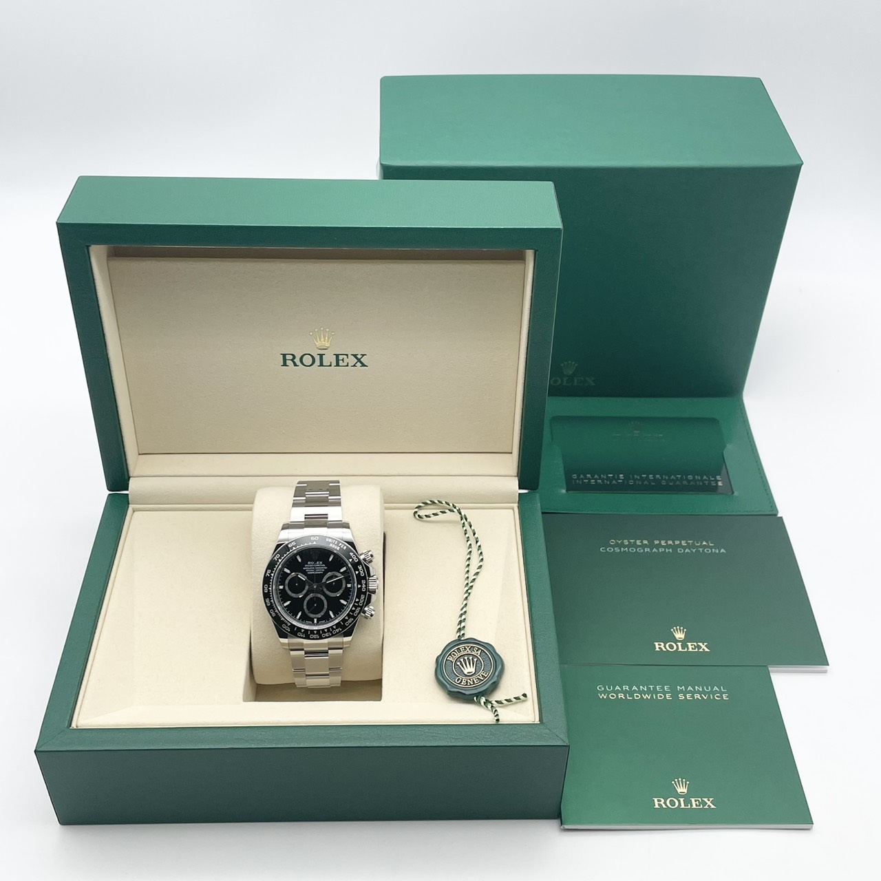 ���ݾڽ�����2026ǯ1��ۥ���å��� �ǥ��ȥ� 126500LN �֥�å� ���ƥ�쥹�������� �����������֥쥹 40mm