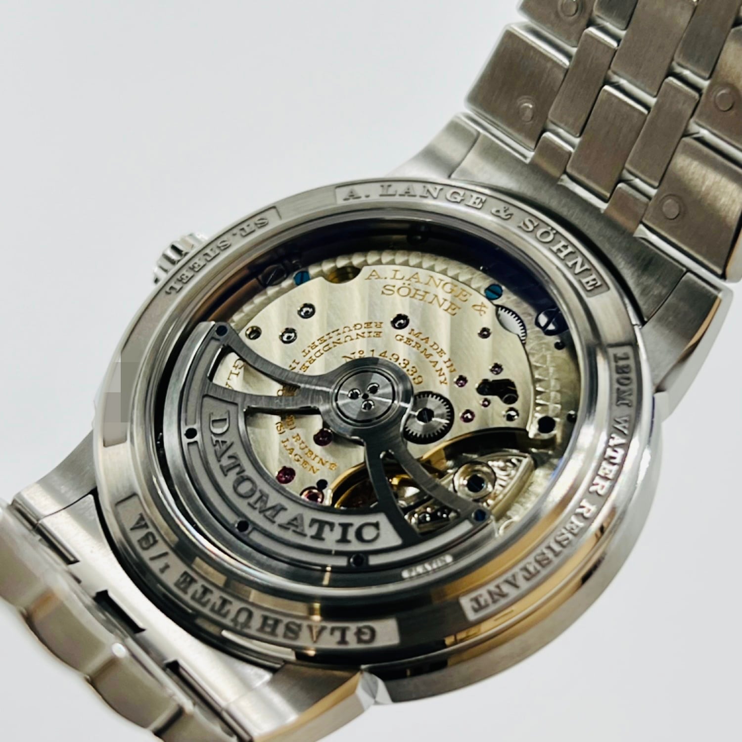 ランゲ&ゾーネ オデュッセウス 363.179 ダークブルー ステンレス