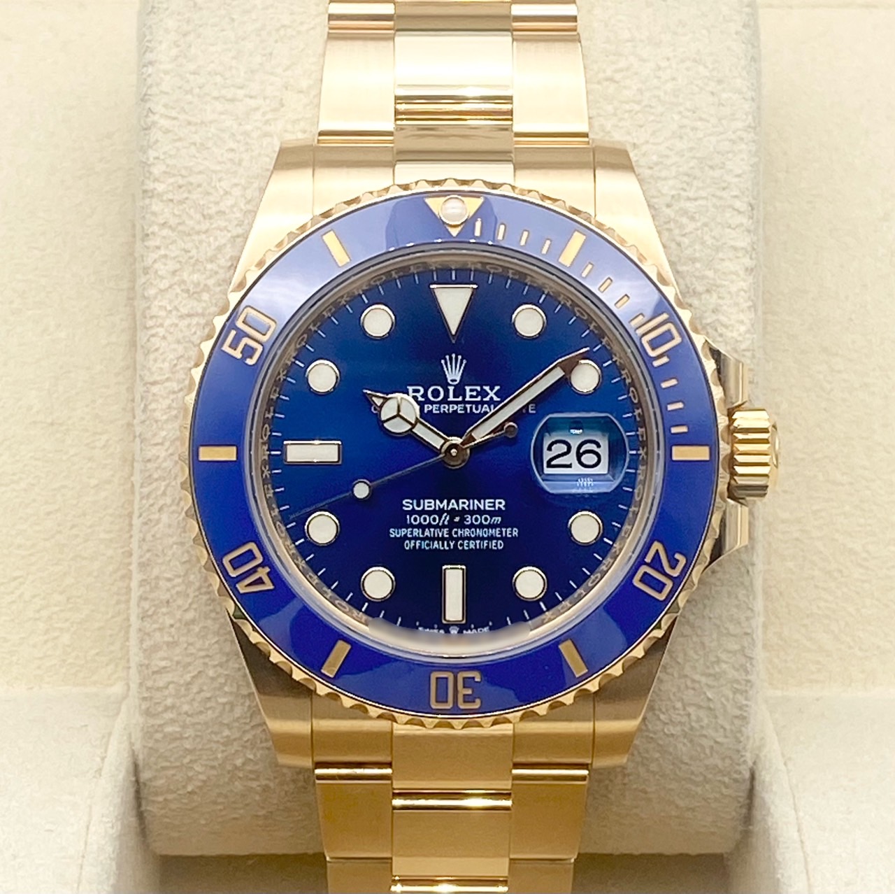 ����å��� ���֥ޥ꡼�� �ǥ��� 126618LB �������֥롼 41mm