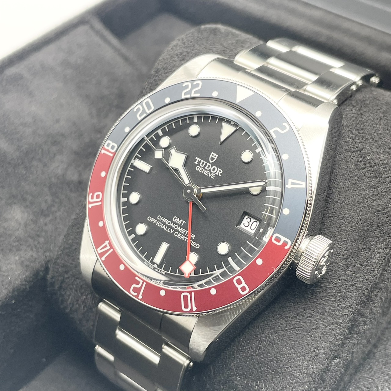 �����709,500�ߡۡ��ݾڽ�����2026ǯ2��ۥ��塼���� �֥�å��٥�GMT �֥�å� 79830RB-0001 41mm