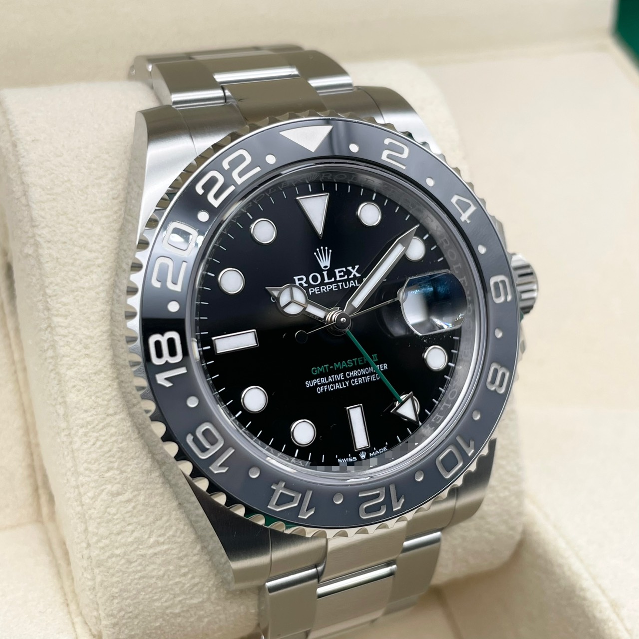 ��GW���̸����ò��ۥ���å��� GMT�ޥ�����II 126710GRNR �֥�å� �����������֥쥹 40mm