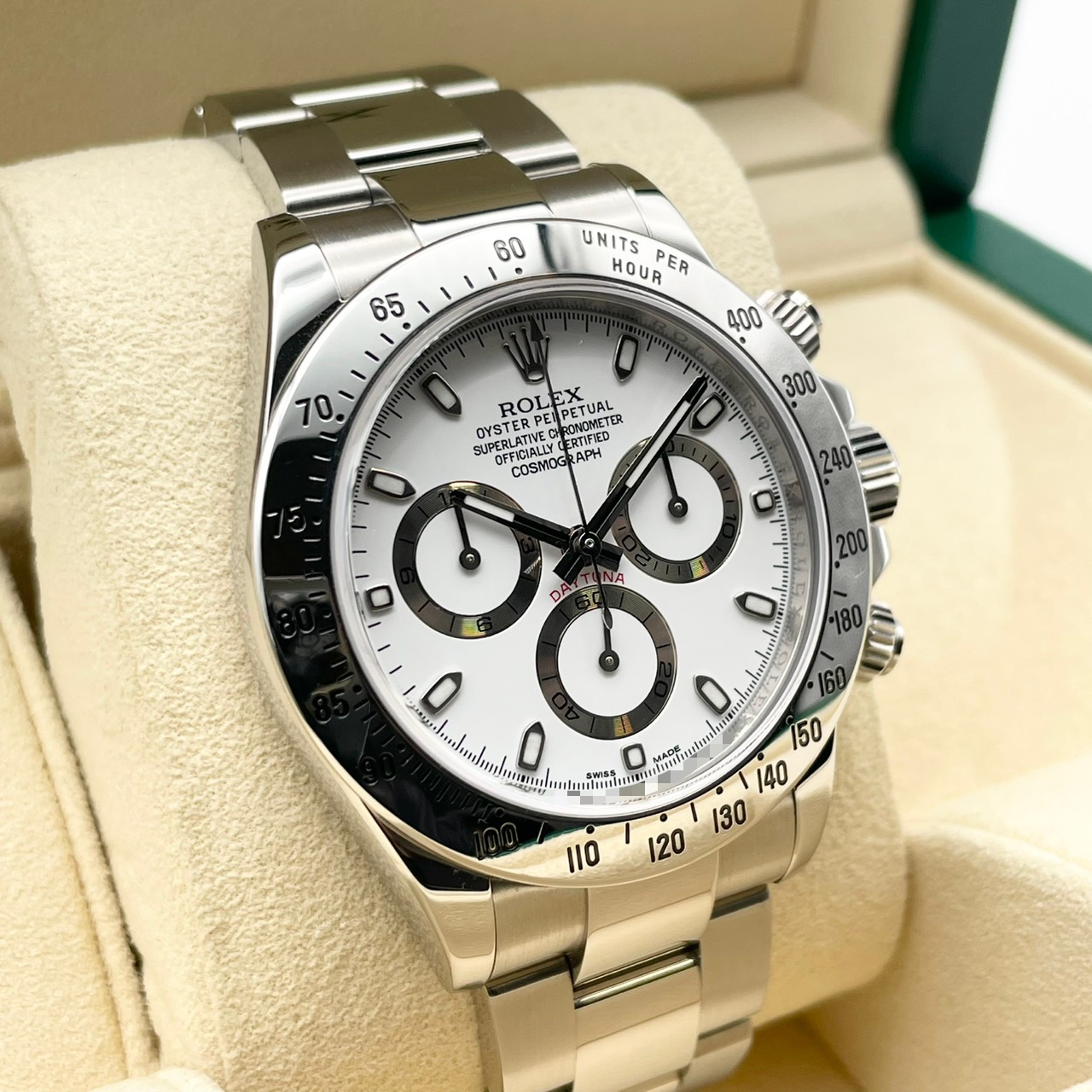 ����å��� �ǥ��ȥ� 116520 �ۥ磻�� ���ƥ�쥹�������� 40mm