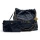 ����ͥ� CHANEL22 ���⡼�� �ϥ�ɥХå� �֥�å� �����ե����� ������ɶ��