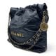 ����ͥ� CHANEL22 ���⡼�� �ϥ�ɥХå� �֥�å� �����ե����� ������ɶ��