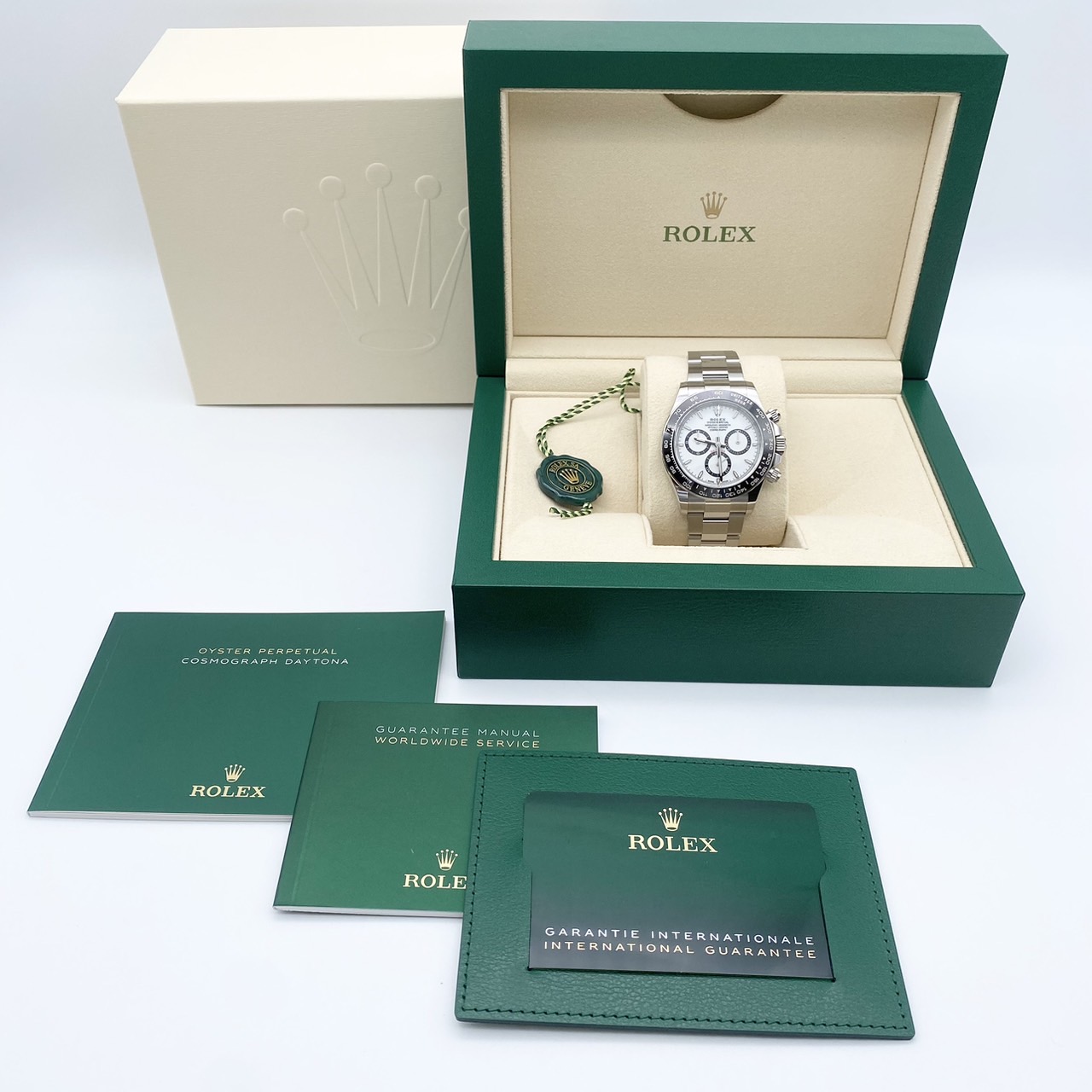 ����å��� �ǥ��ȥ� 126500LN  �ۥ磻�� 40mm ���ƥ�쥹�������� �����������֥쥹
