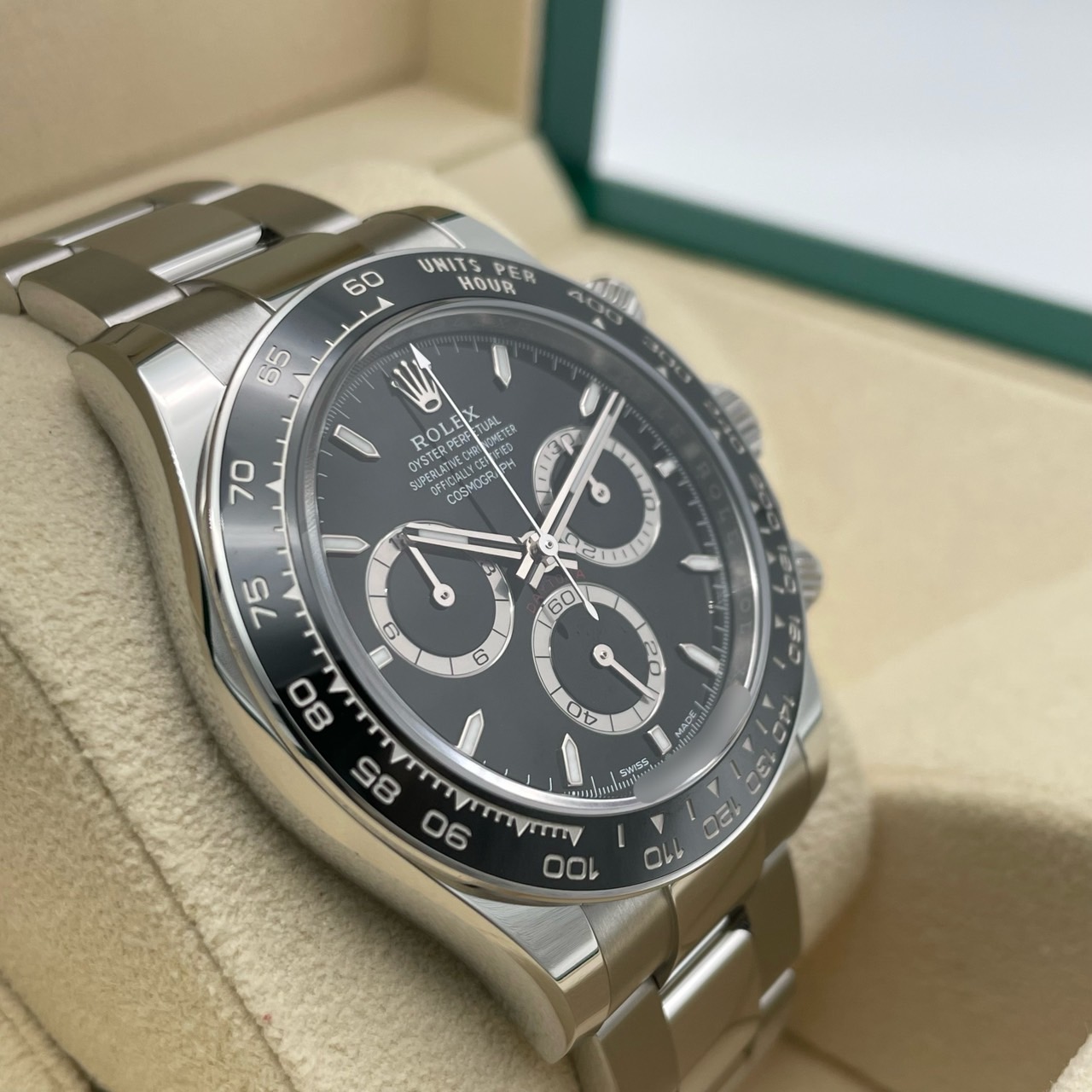 ����å��� �ǥ��ȥ� 126500LN  �֥�å� 40mm