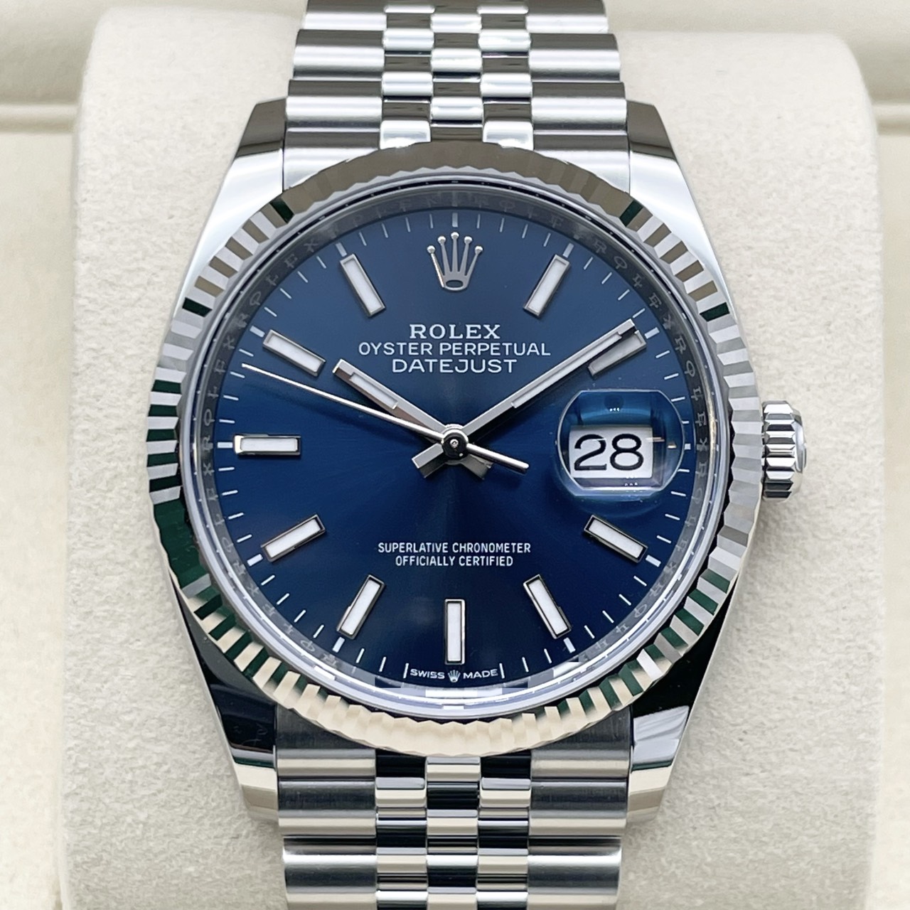 ���ݾڽ�����2025ǯ11��ۥ���å��� �ǥ��ȥ��㥹�� 126234 �֥롼 ����ӥ꡼�֥쥹 36mm