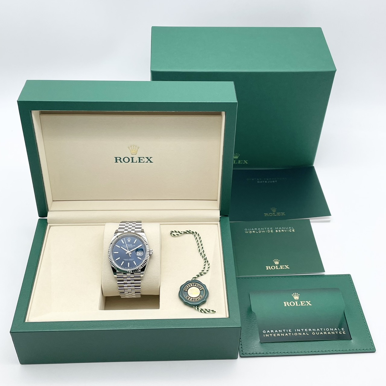 ���ݾڽ�����2025ǯ11��ۥ���å��� �ǥ��ȥ��㥹�� 126234 �֥롼 ����ӥ꡼�֥쥹 36mm