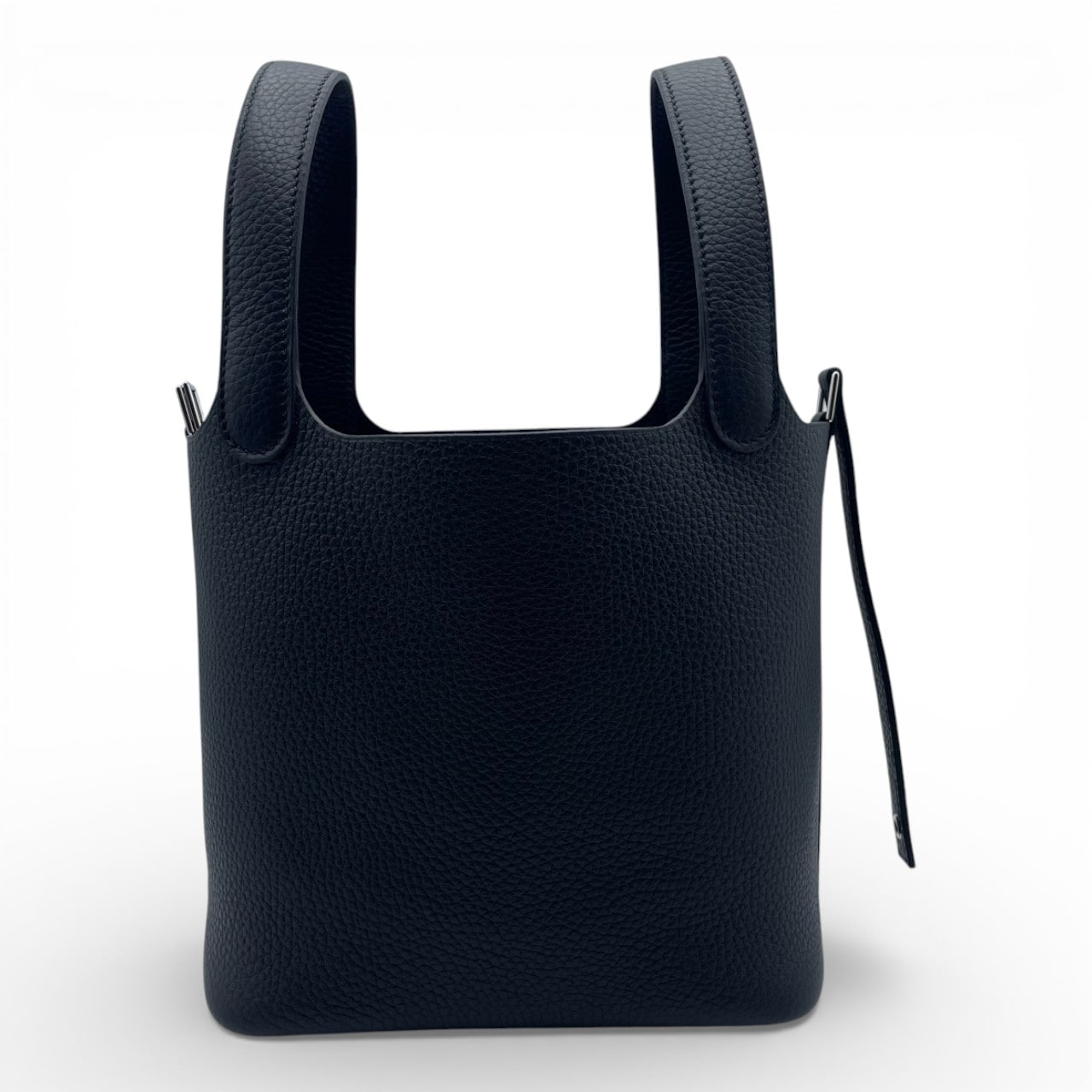 エルメス ピコタンロックPM 黒 シルバー金具 U刻印 エルメス ピコタンロックPM 黒 シルバー金具 U刻印