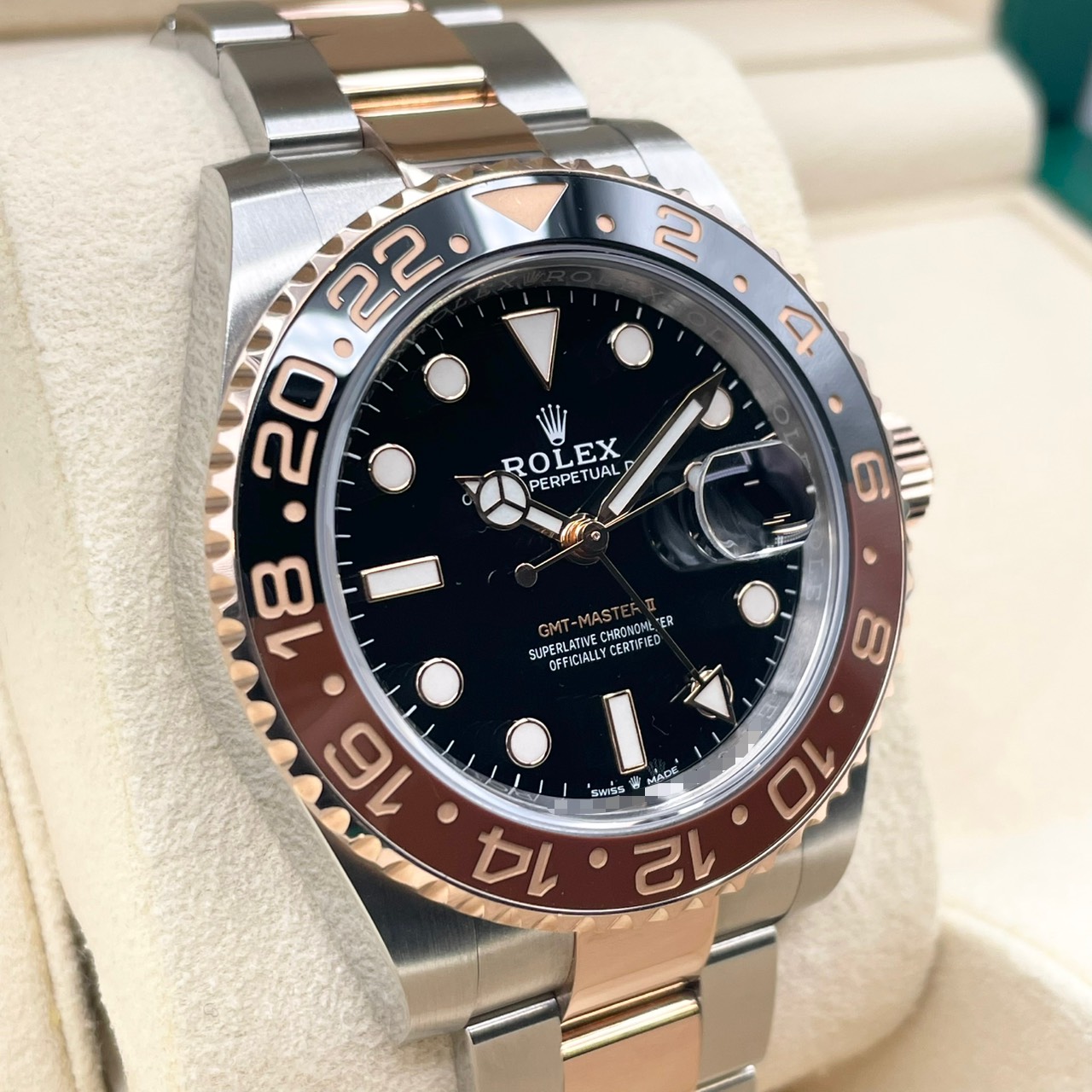 ����å��� GMT�ޥ�����II 126711CHNR ���ե����� �֥�å� 40mm