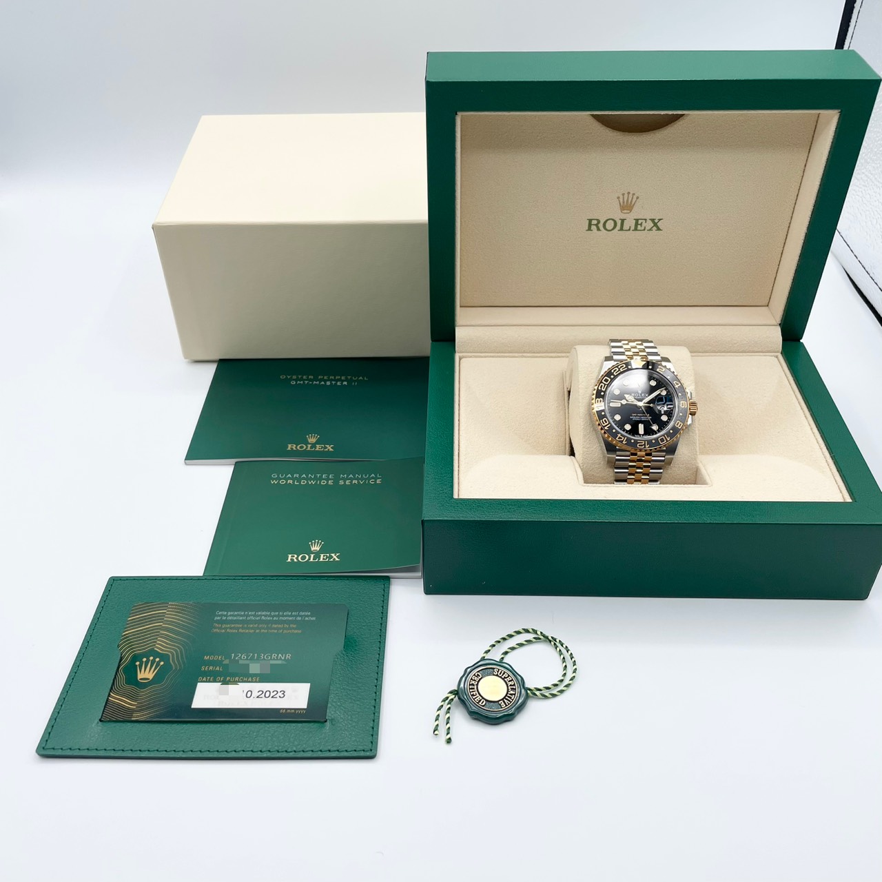 ����å��� GMT�ޥ�����II 126713GRNR ����ӥ꡼�֥쥹 40mm